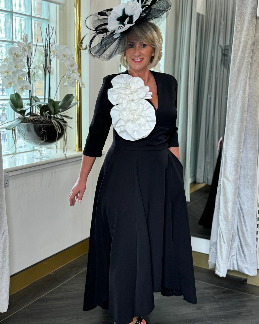 Kevan Jon - Betty B - Black / Ivory