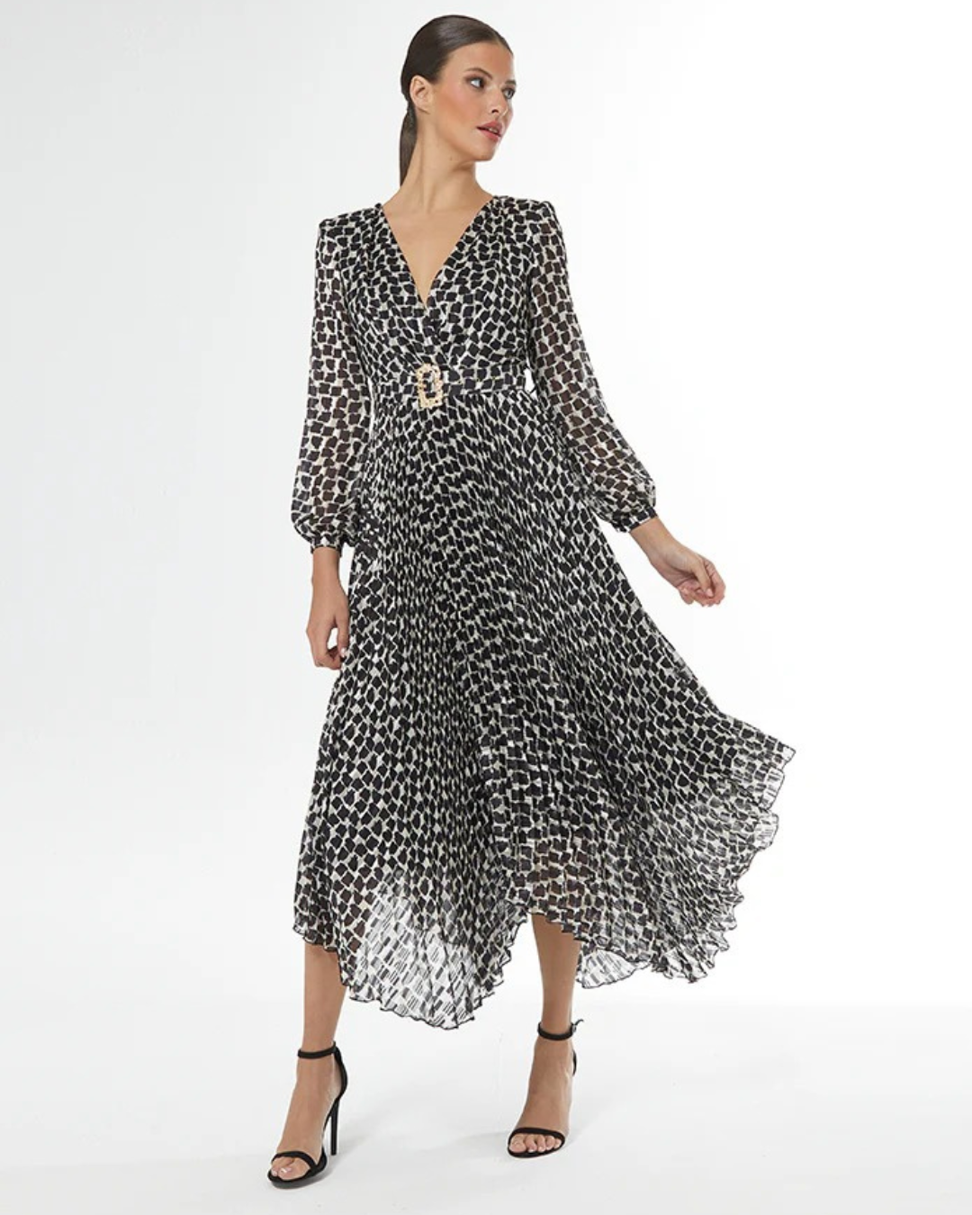 ‼️ 1 left ‼️ size 14 - Carla Ruiz - 51072 - PLEATED DRESS