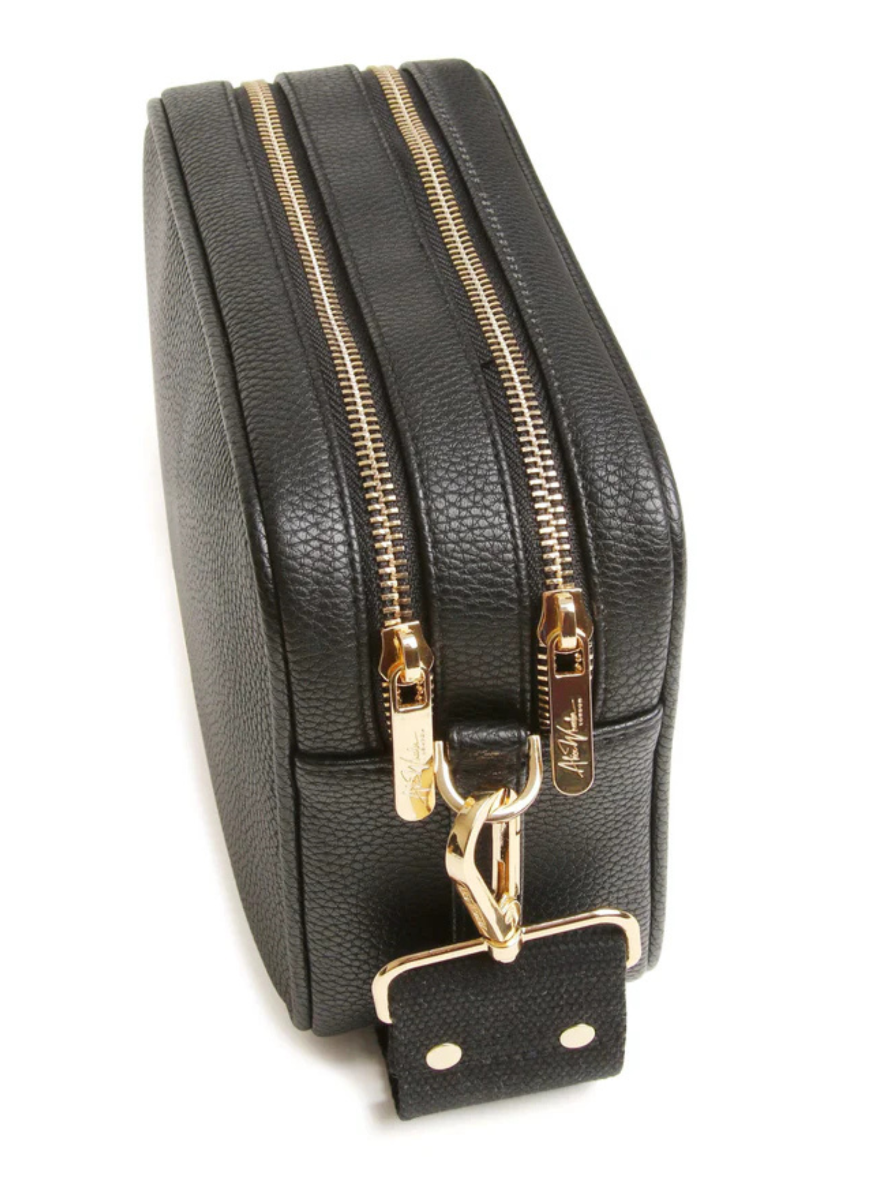 Alice Wheeler AW6032 Soho Cross Body Bag with dual straps, two zipped compartments, and internal pocket – stylish bronze crossbody handbag for everyday wear.