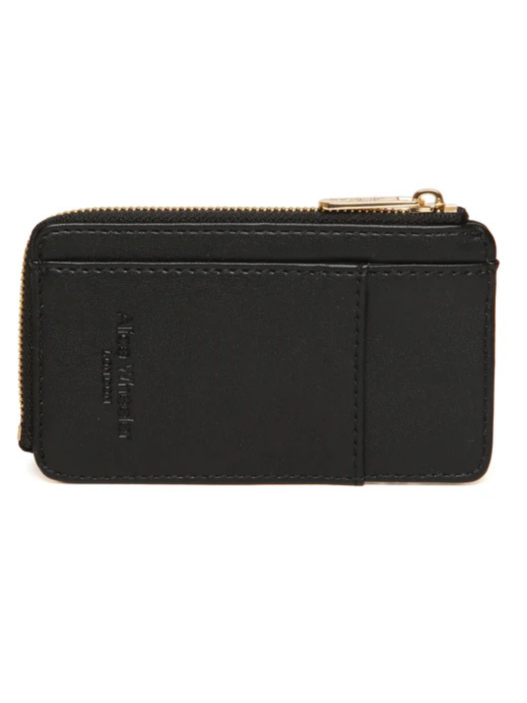 Alice Wheeler AW6213 Leopard Coin/Card Purse – compact leopard print purse with zip closure, card slots and coin compartment, stylish women’s accessory.