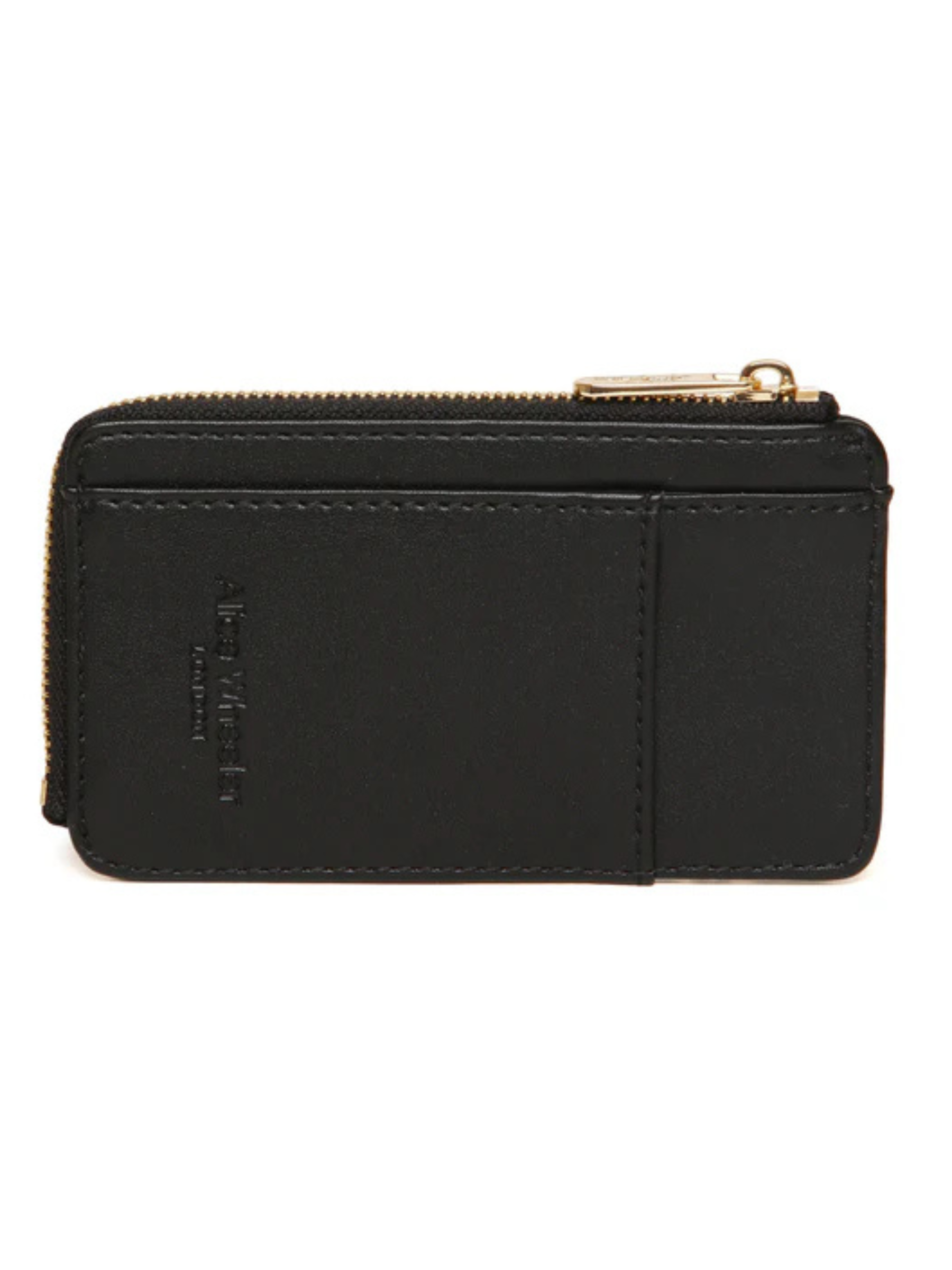 Alice Wheeler AW6214 Zebra Coin/Card Purse – compact leopard print purse with zip closure, card slots and coin compartment, stylish women’s accessory.