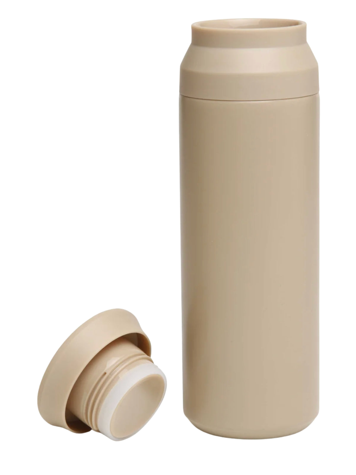 Alice Wheeler AW6327 Stone Water Bottle with 500ml capacity, screw-top lid and signature Alice Wheeler London branding.