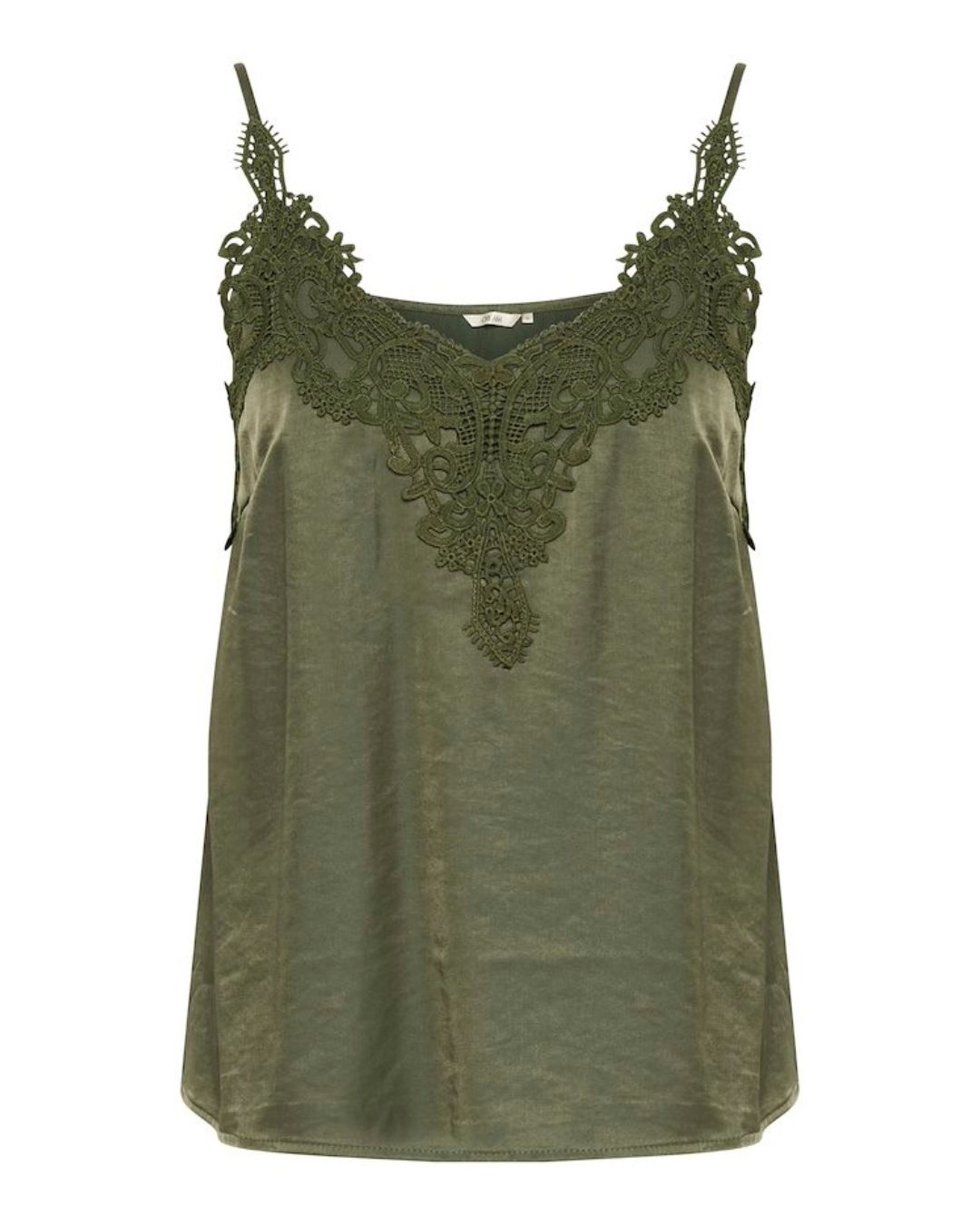 CREAM - ANNA TOP - OLIVE