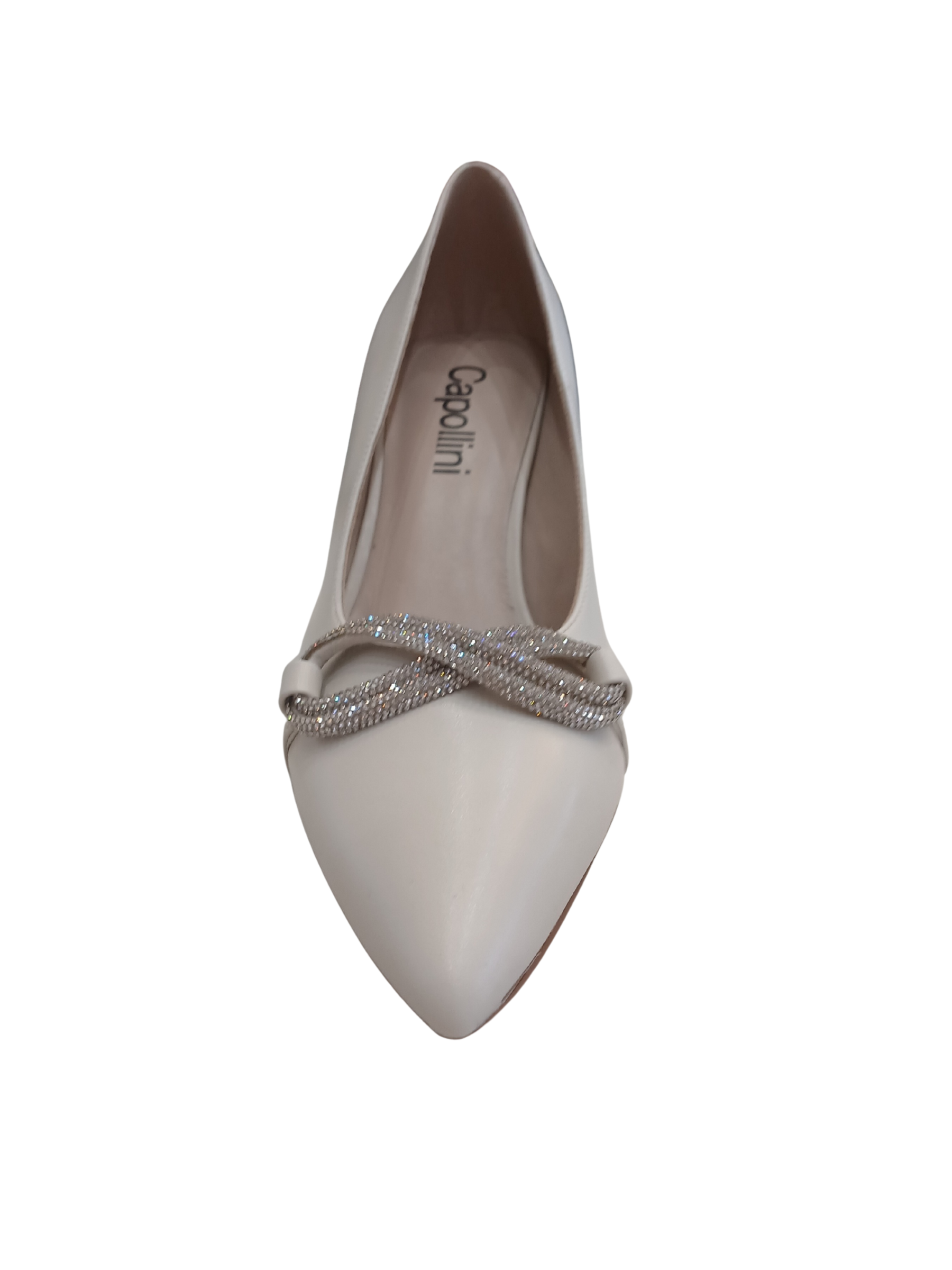 Capollini - Opal Porcelain Cream Dia. Court Shoe