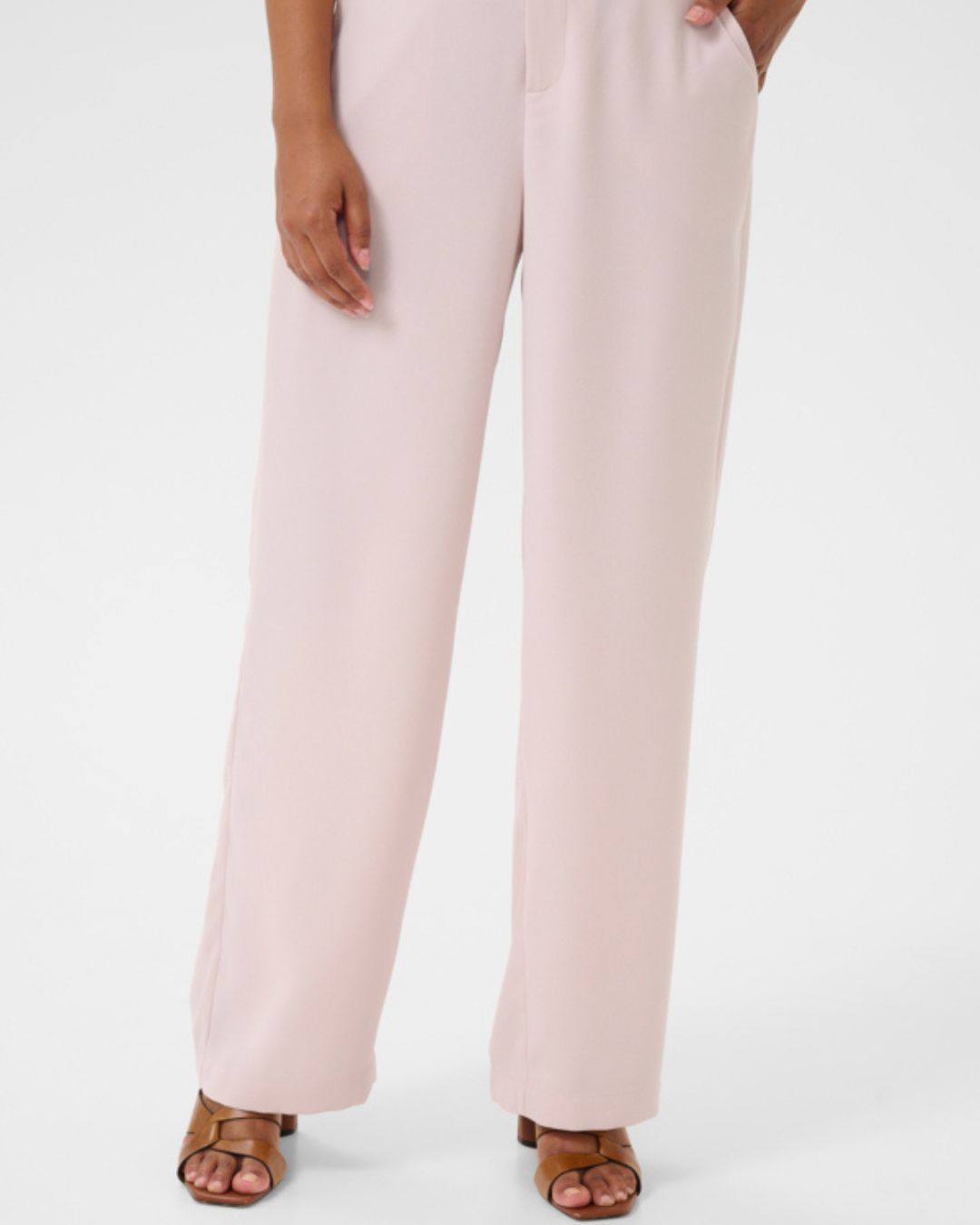 ‼️ 1 left ‼️ Size 14 CREAM - COCAMIA TROUSER - SEPIA ROSE