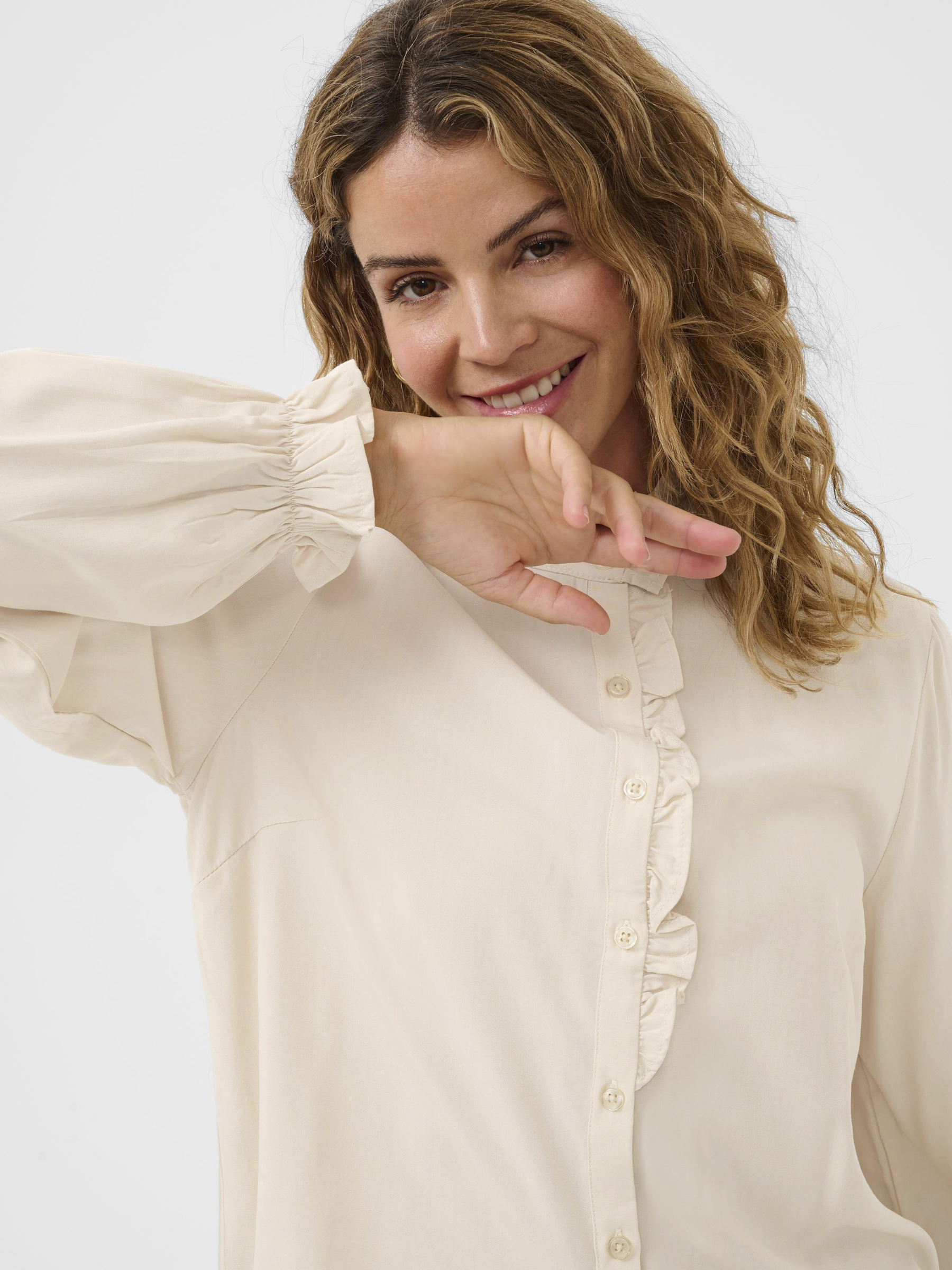 Cream Venea Shirt
