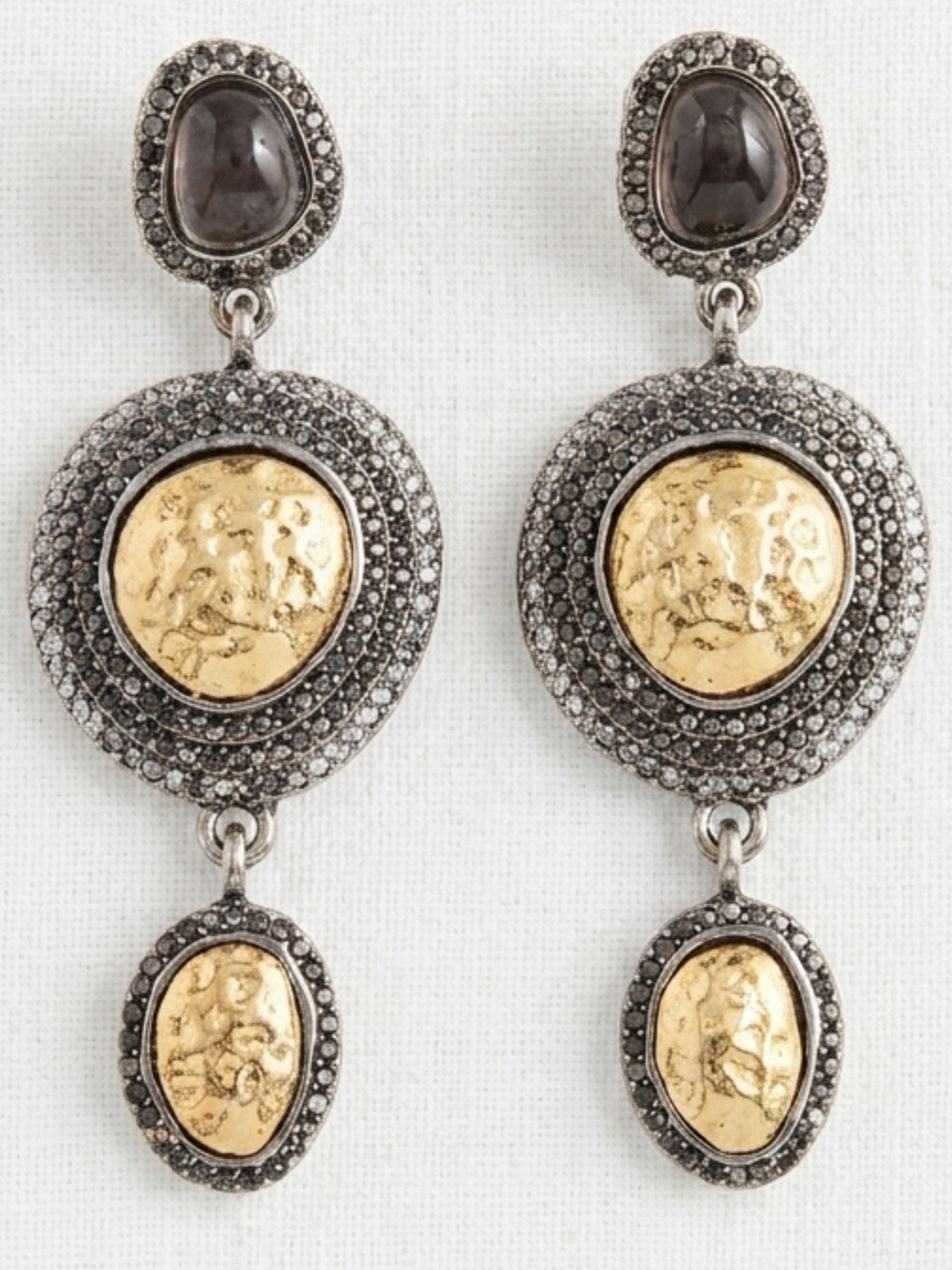 Envy 571 Triple Tiered Earrings
