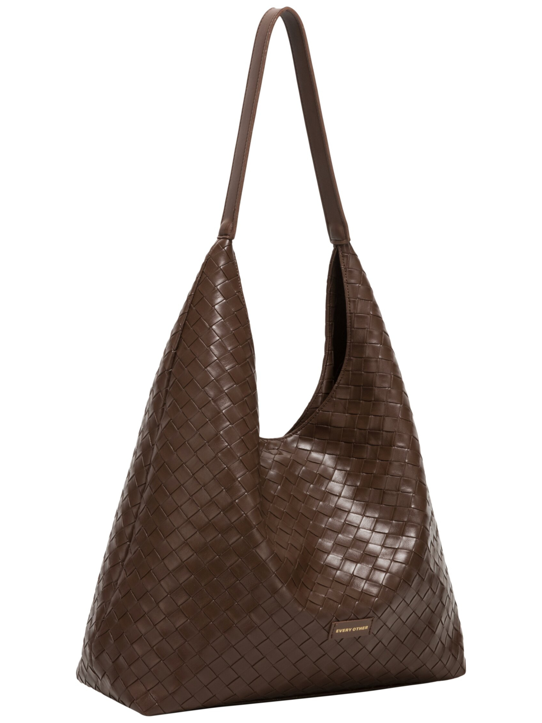 Every Other 12174 Single Strap Bag with woven-effect finish and slouchy shoulder bag shape