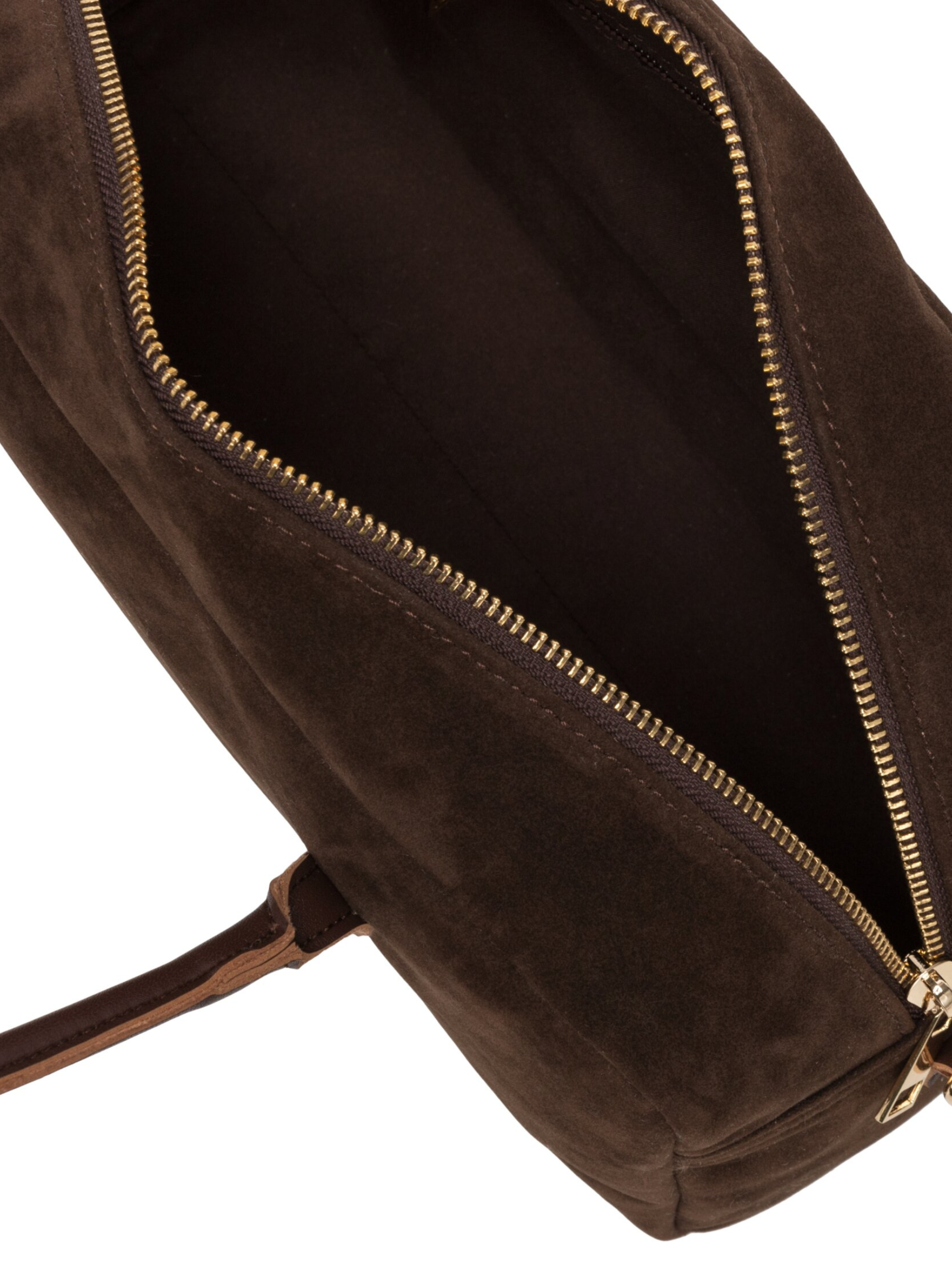 Every Other 12191 Suede Effect Bag with top handles, detachable shoulder strap and zip fastening