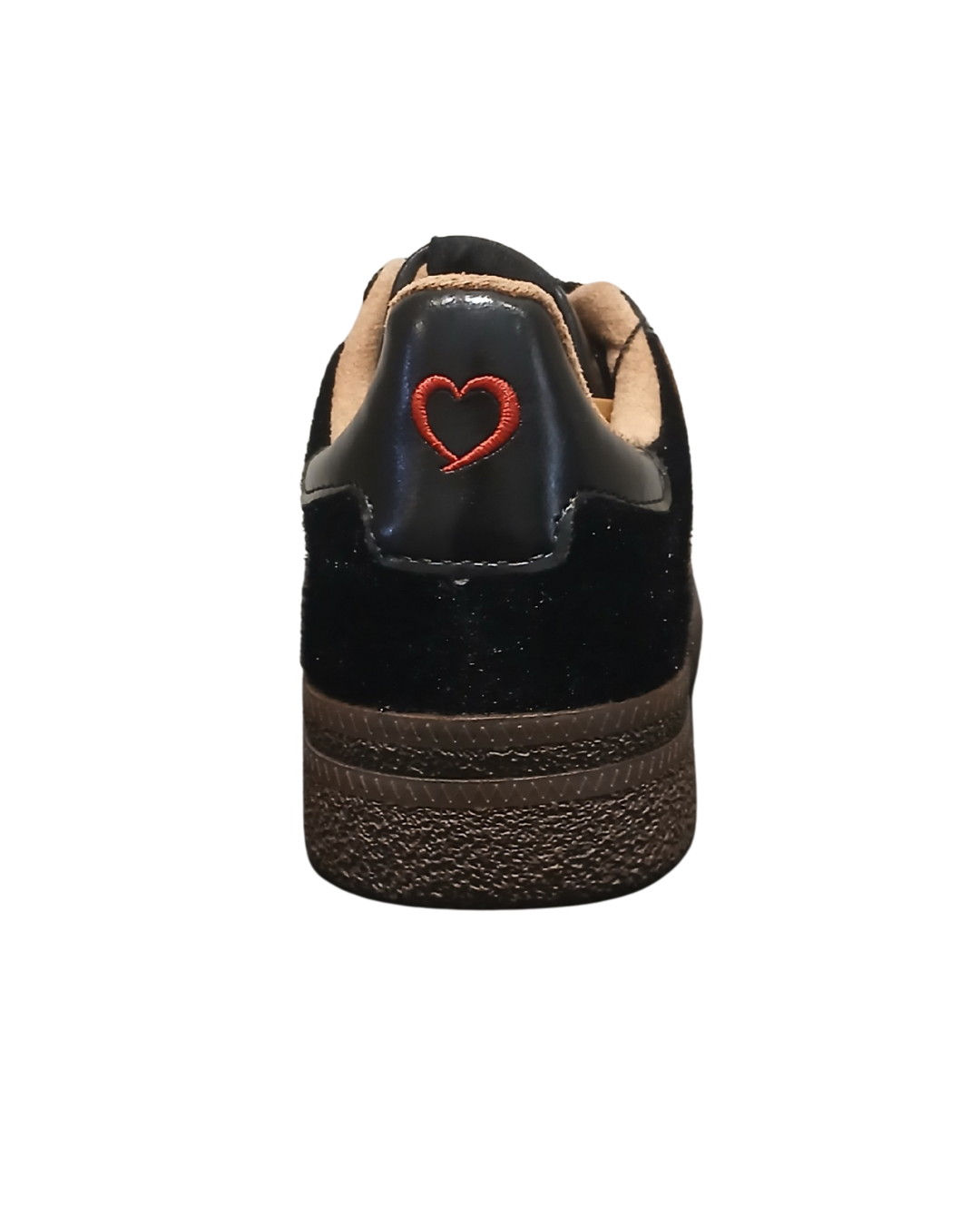 Heavenly Feet Steffi Black Tan Leopard trainers – stylish women’s lace-up animal print shoes with cushioned insole, lightweight sole and signature HF branding. Perfect for casual chic and everyday comfort.