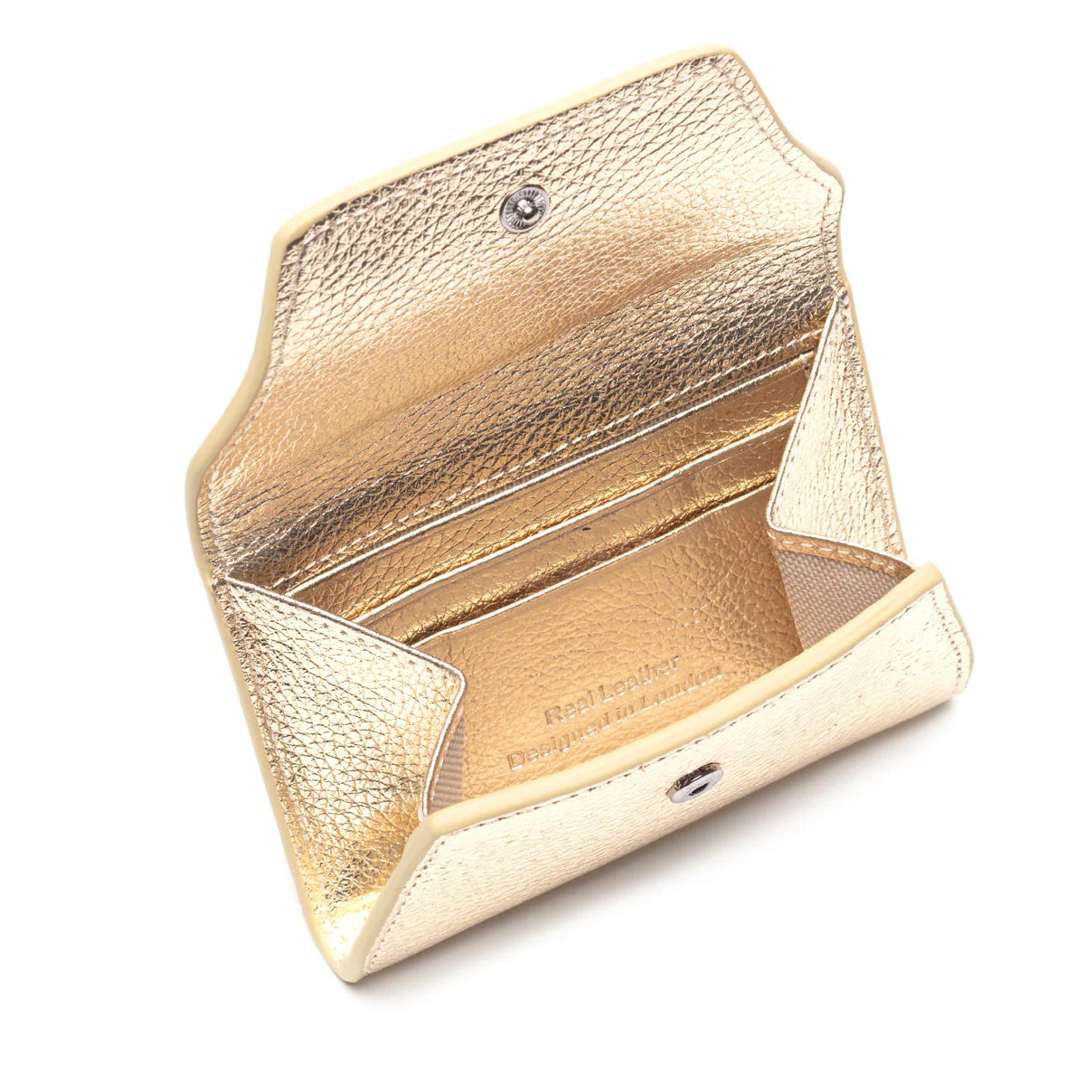ebw3005 folding cardholder gold