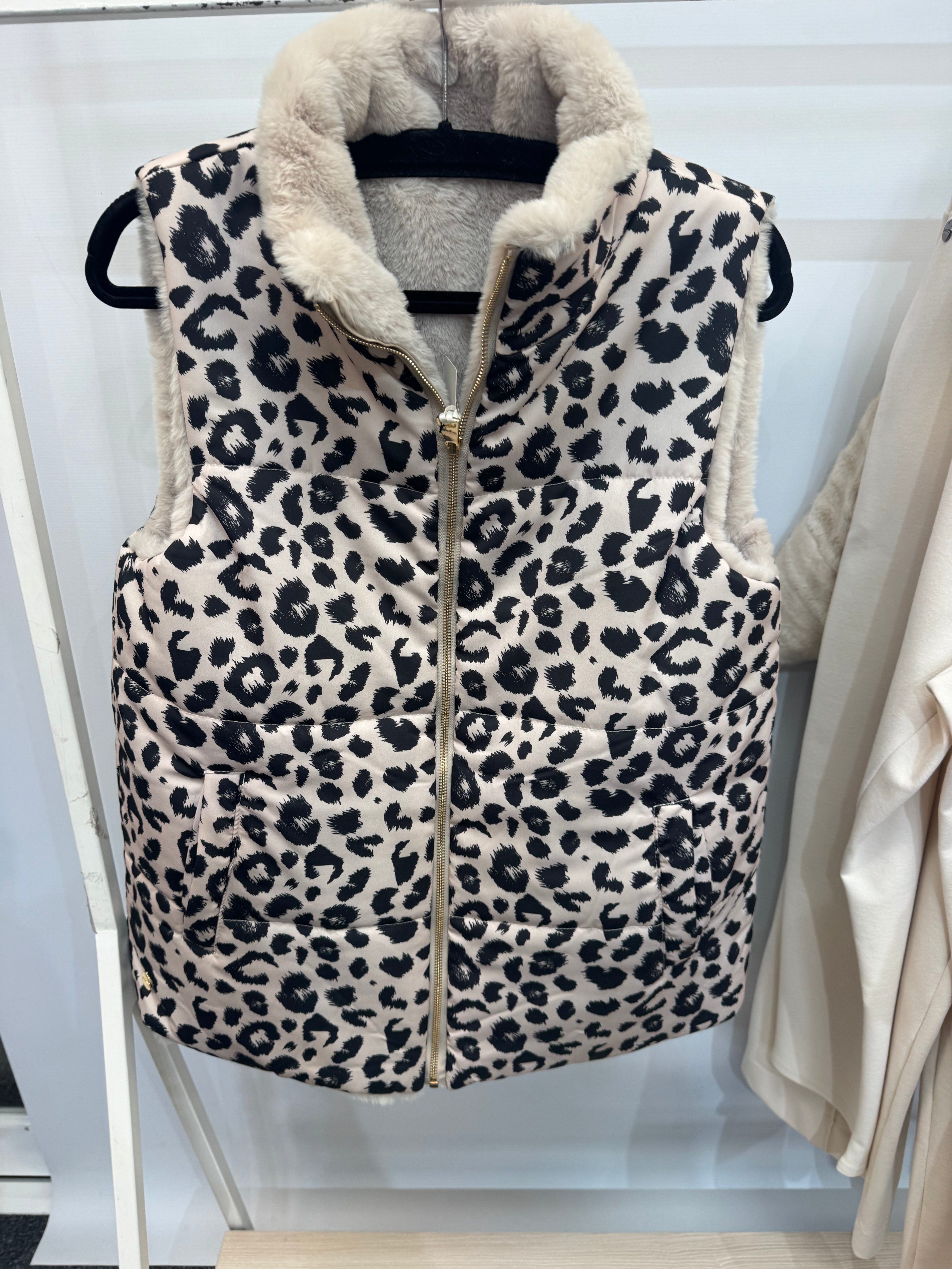 Malissa J GC20701 Reversible Printed Gilet