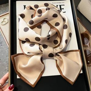 PCHA F802 Brown Polka Dot