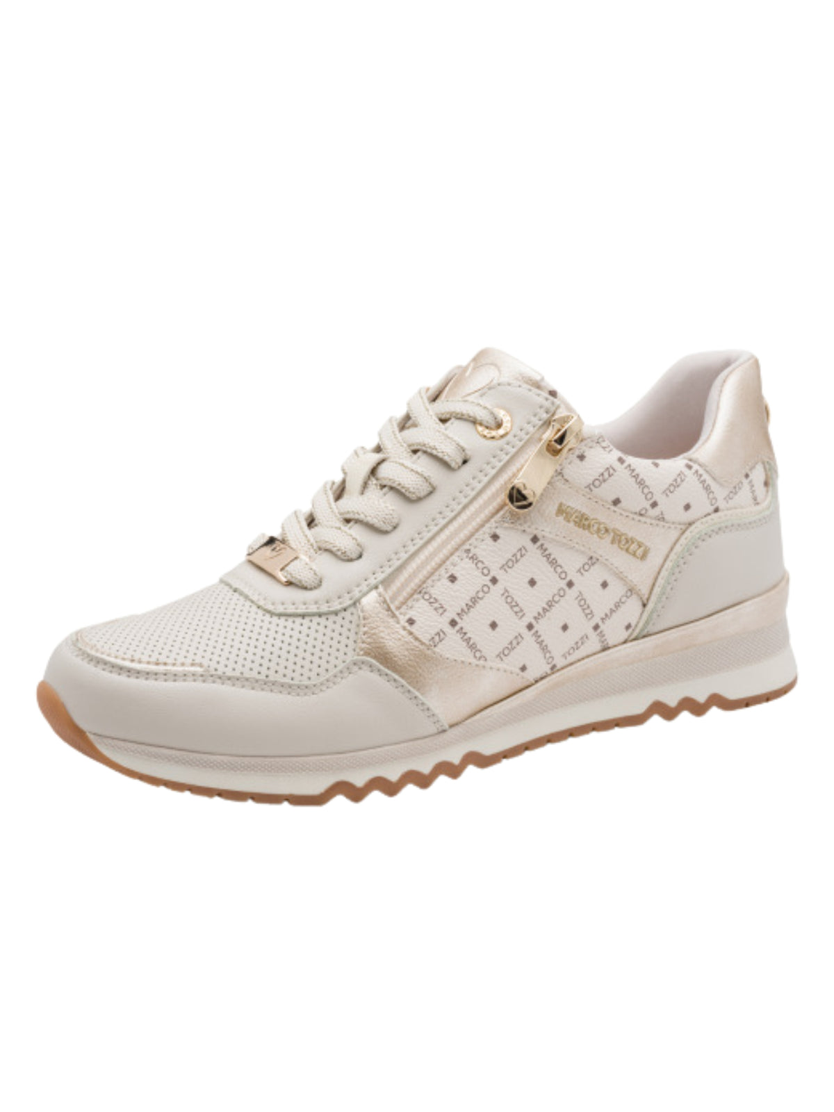 Marco Tozzi 23710 402 Cream Comb Trainer