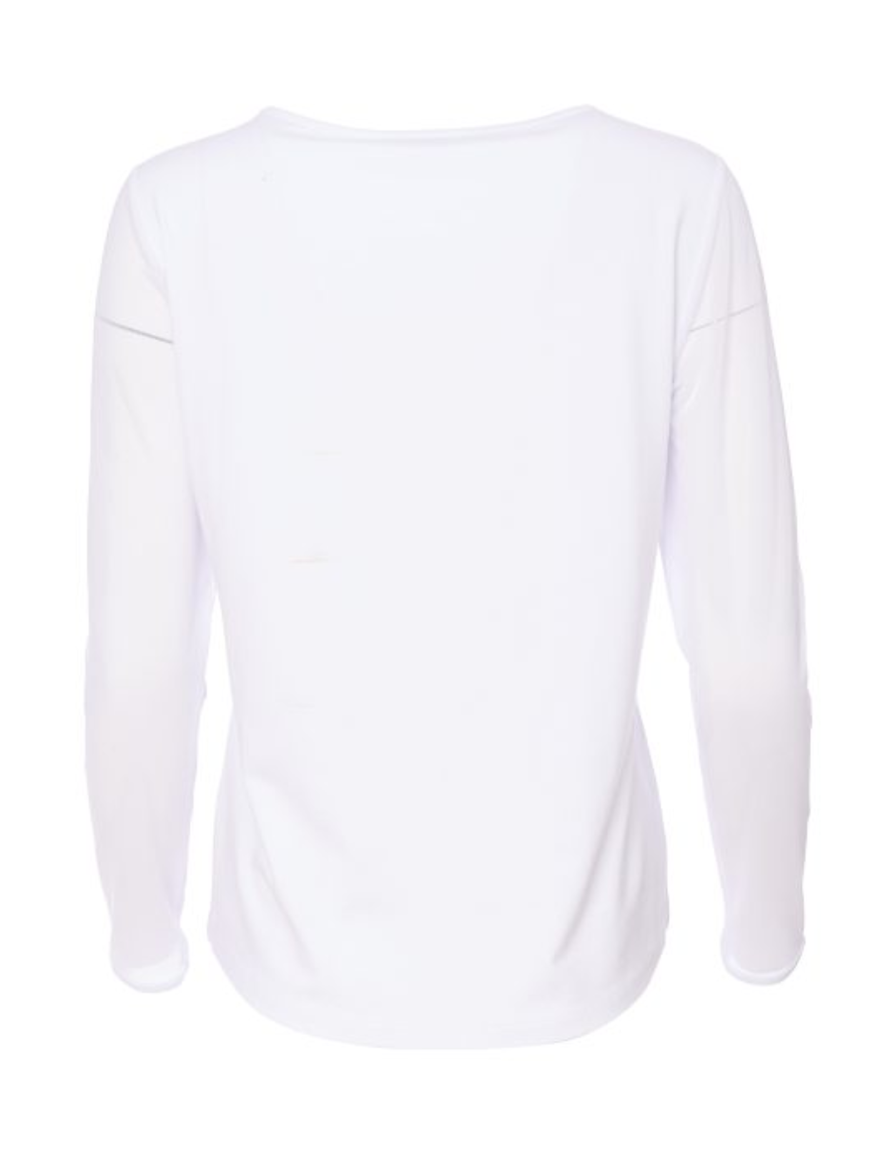 Naya NAS26 106 Round Neck & Mesh Sleeve Jersey Top featuring soft viscose jersey body, contrast mesh long sleeves and classic round neckline.