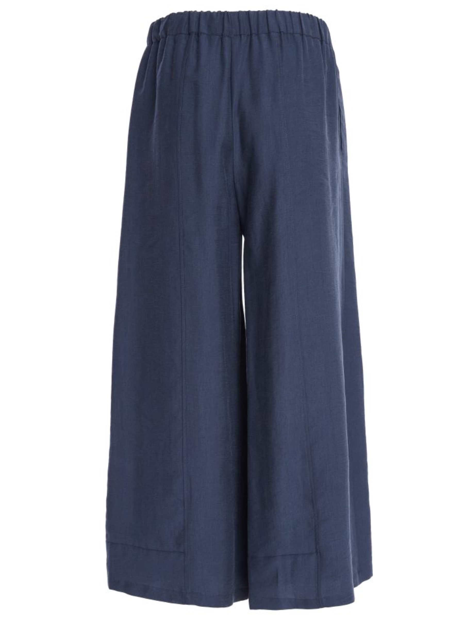 Naya NPA26 172 Pull Up Trouser with elasticated waist, drawstring detail, wide leg shape and front seam