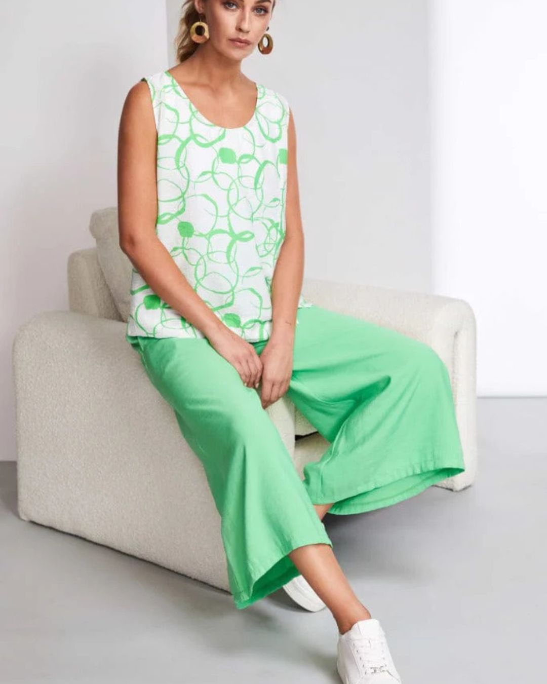 NAYA - NAS25 129 Crop Wide Trouser