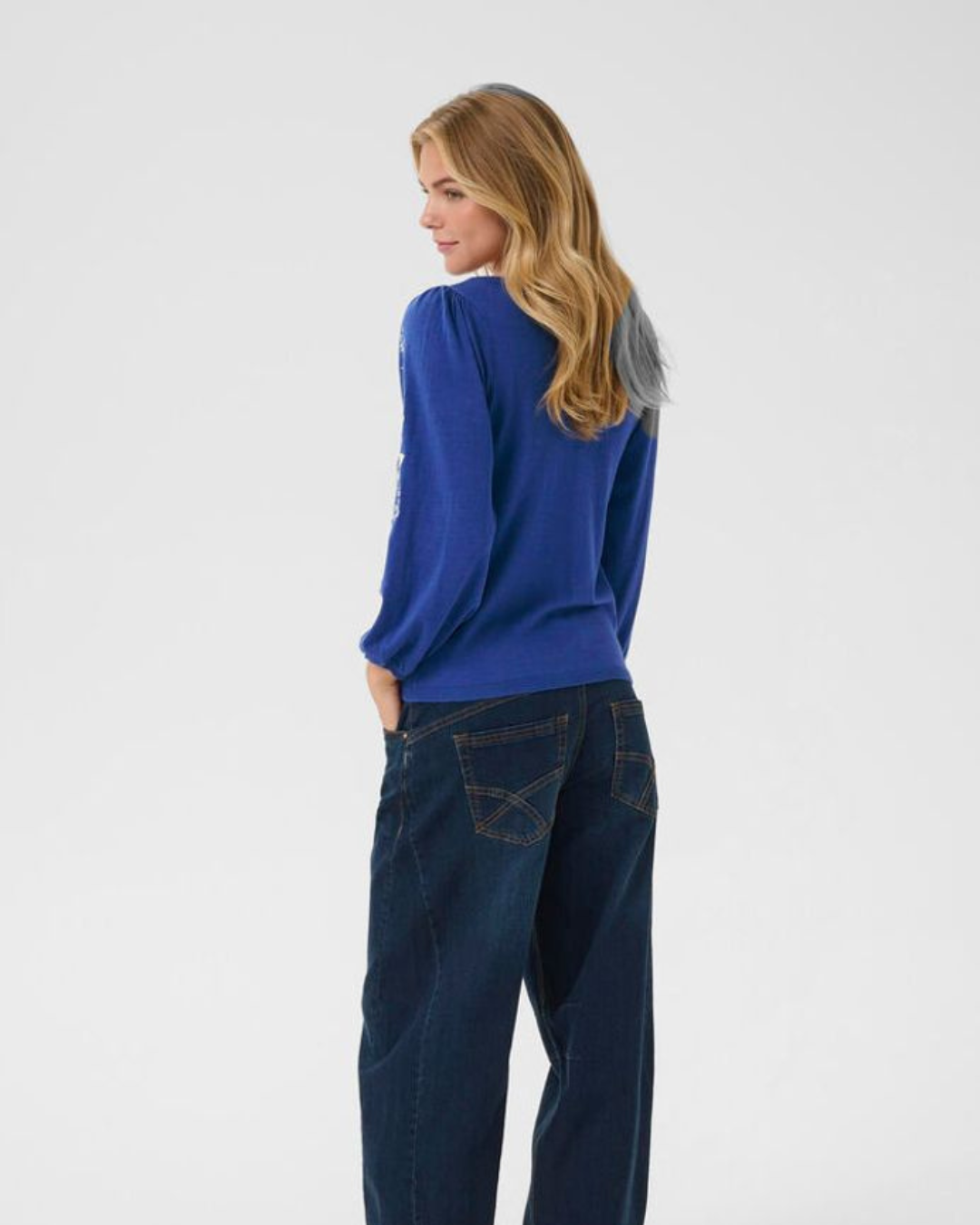 CREAM - VILLEA BOATNECK PULLOVER