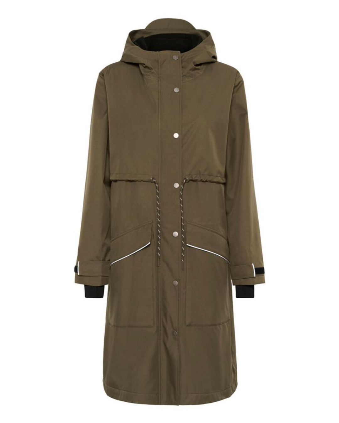CREAM - RAILY RAINCOAT