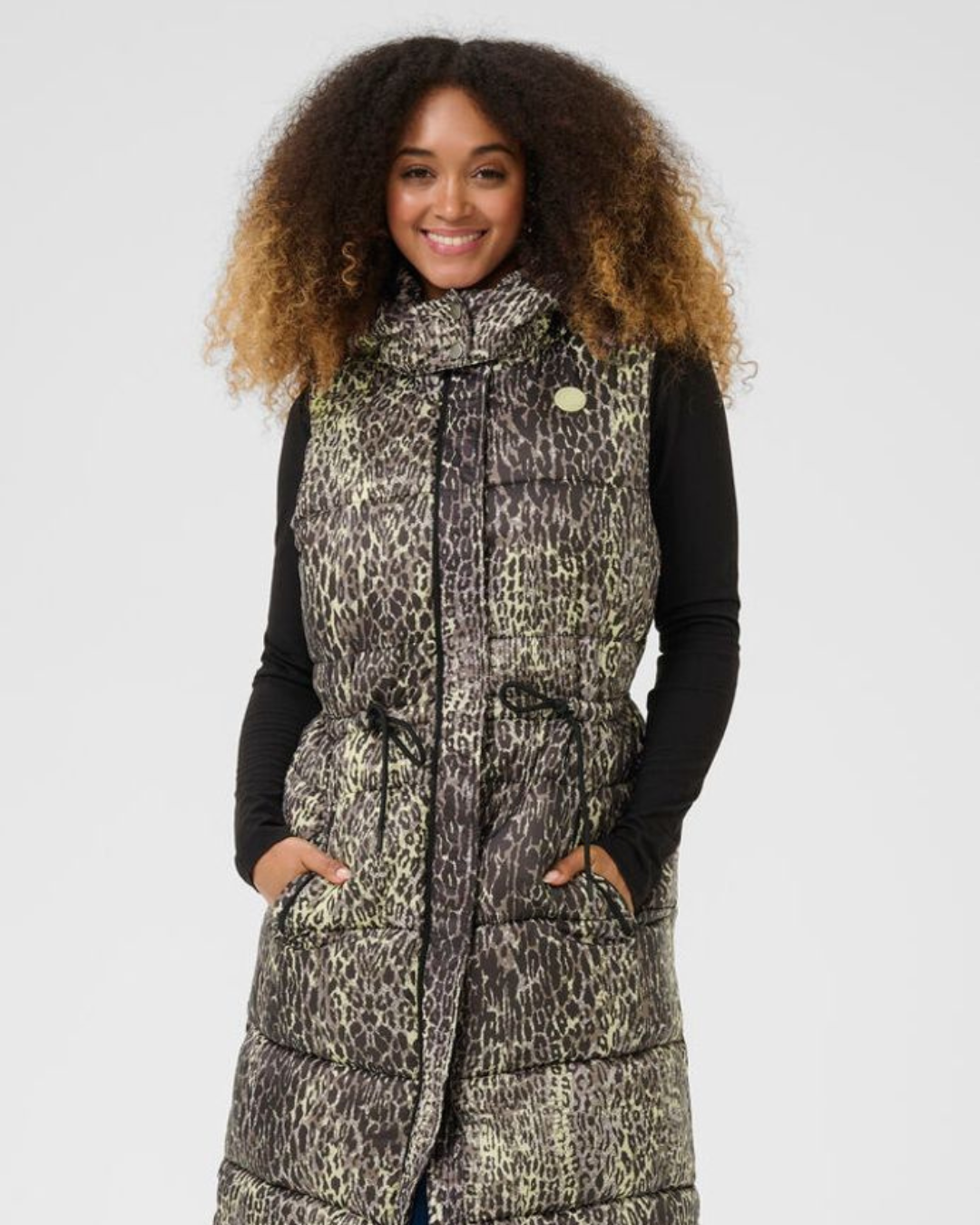 CREAM - GAIAGRO PRINTED VEST