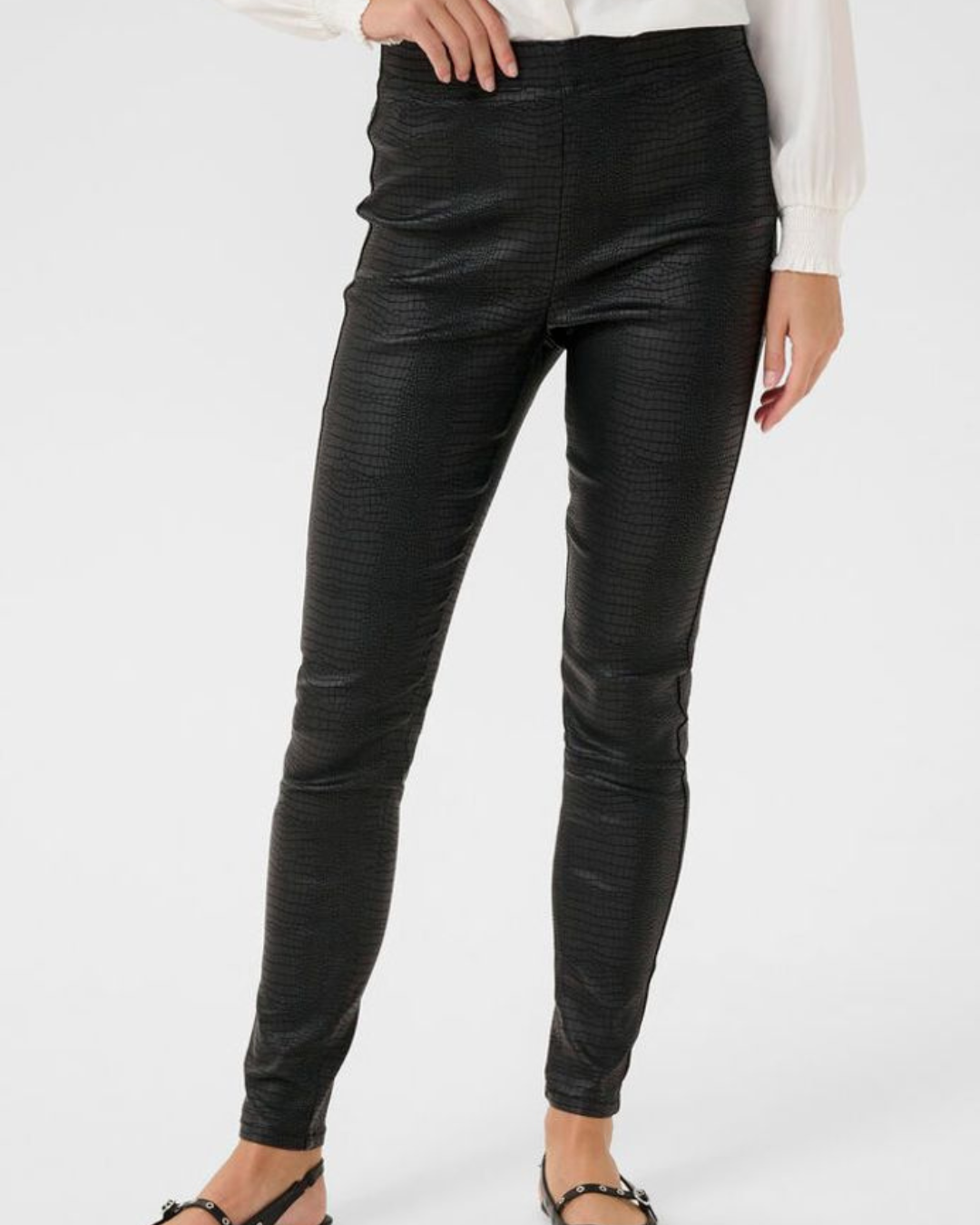 CREAM - TABEA WOVEN LEGGING