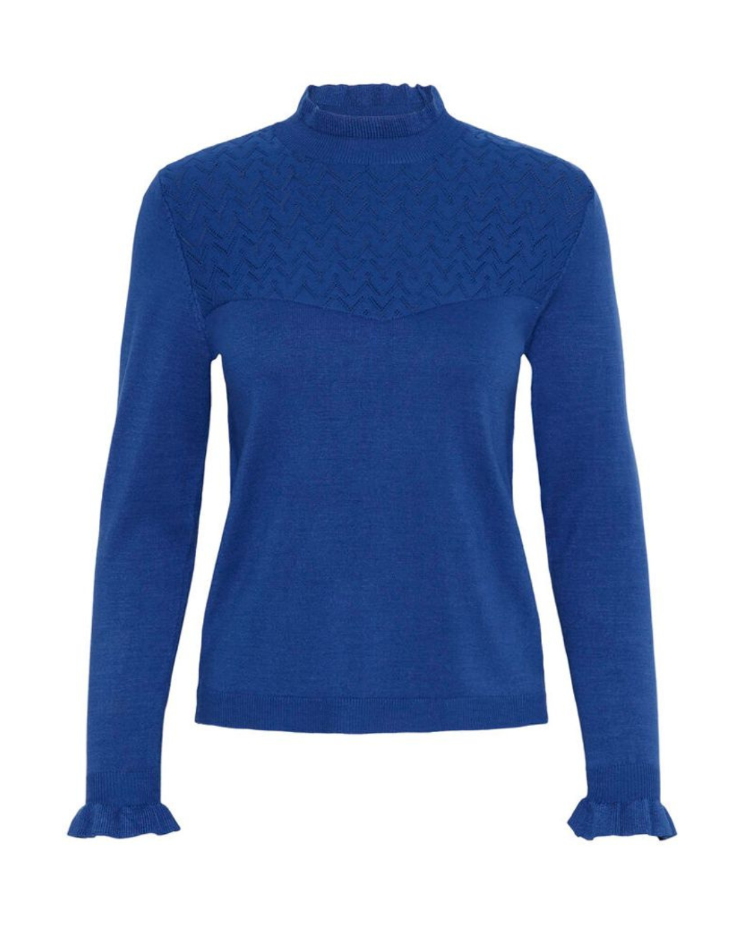 CREAM - VILLEA KNIT BLOUSE