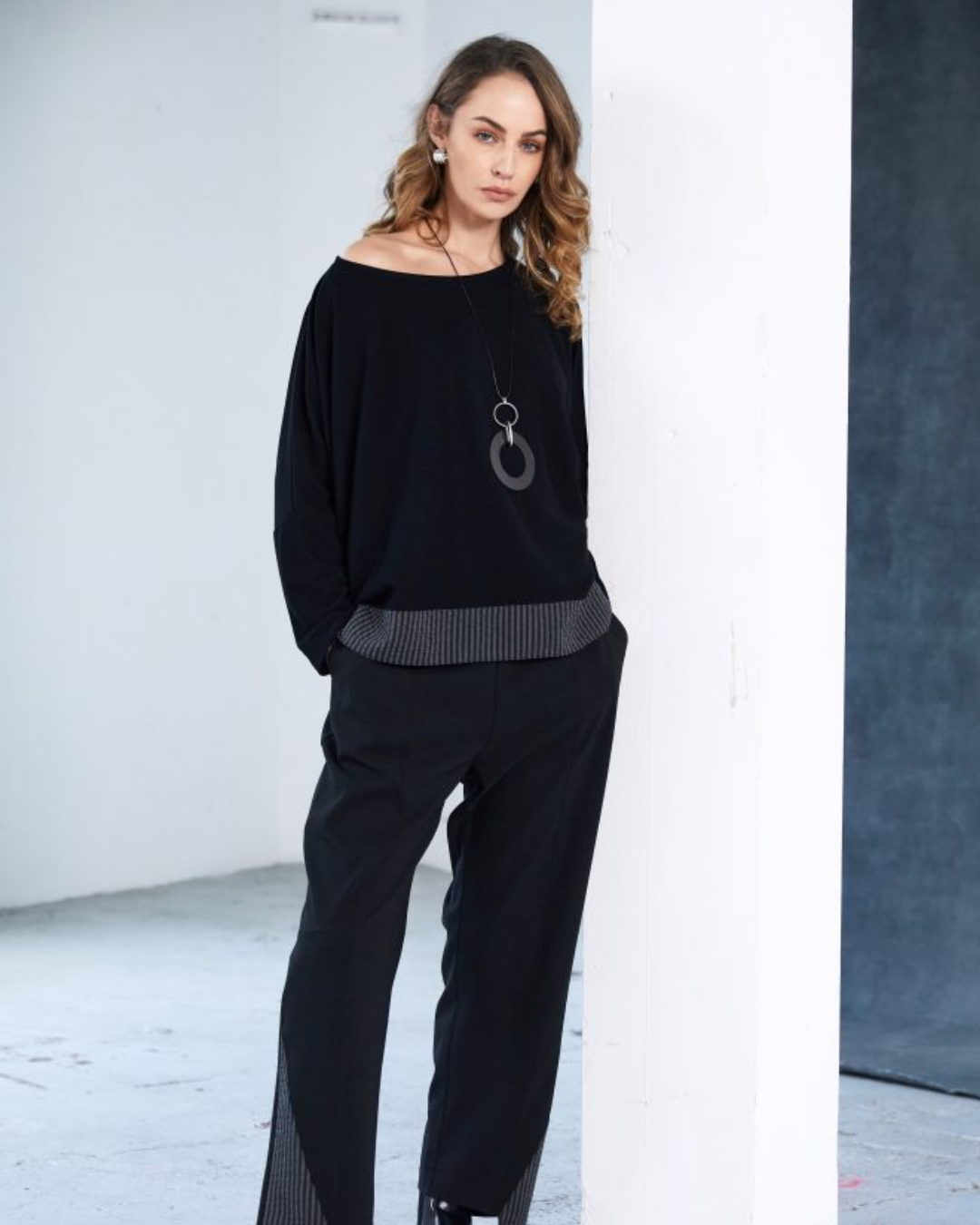 NAYA - NAW25 218 Top with Necklace