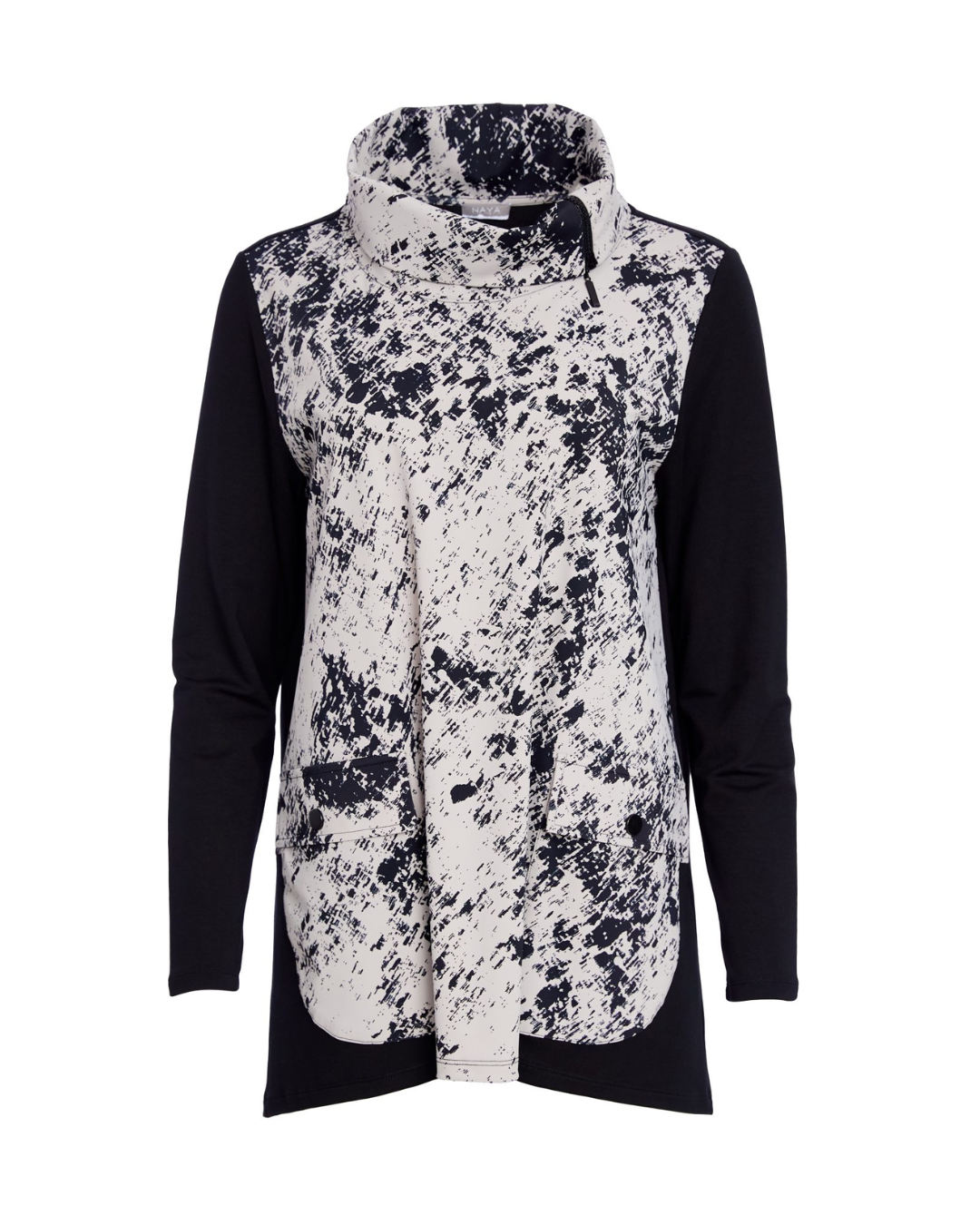 NAYA - NAW25 311 Mottled Print Top