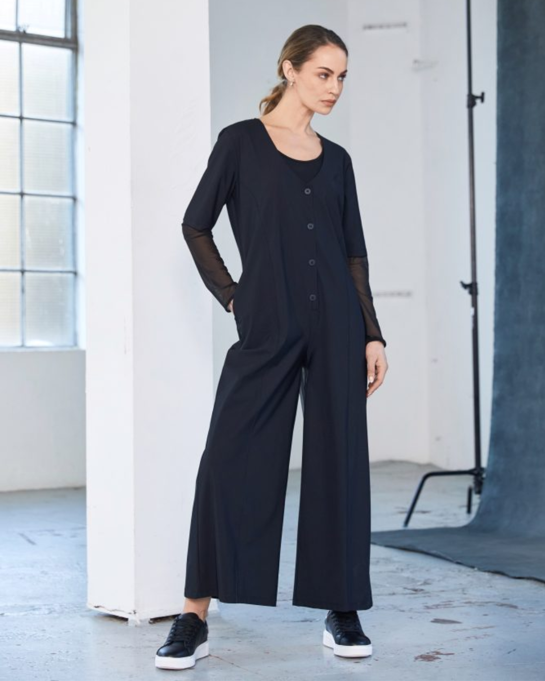 NAYA - NAW25 106 - Top / Mesh Sleeve