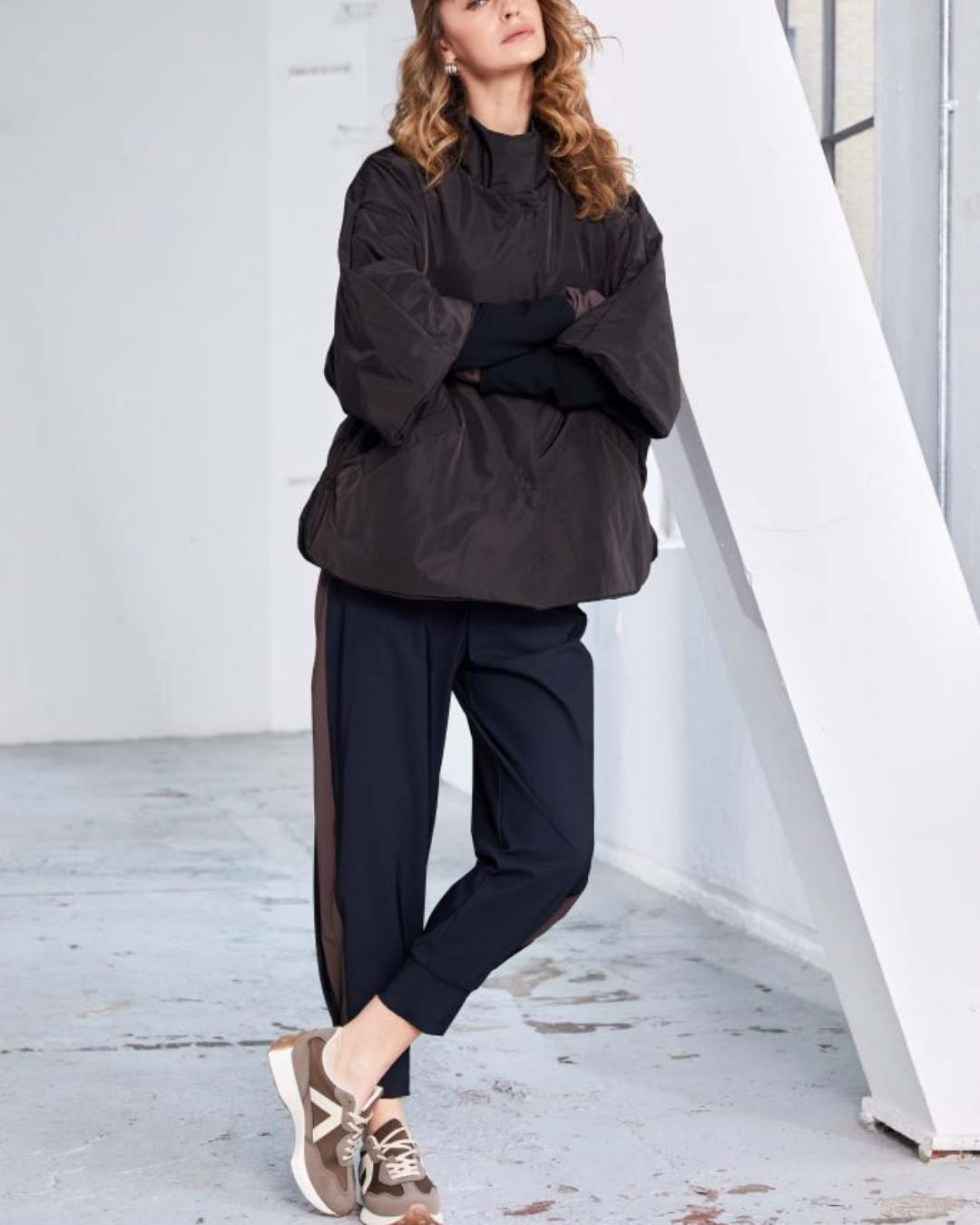 NAYA - NAW25 120 Cuff Trouser / Panel Side