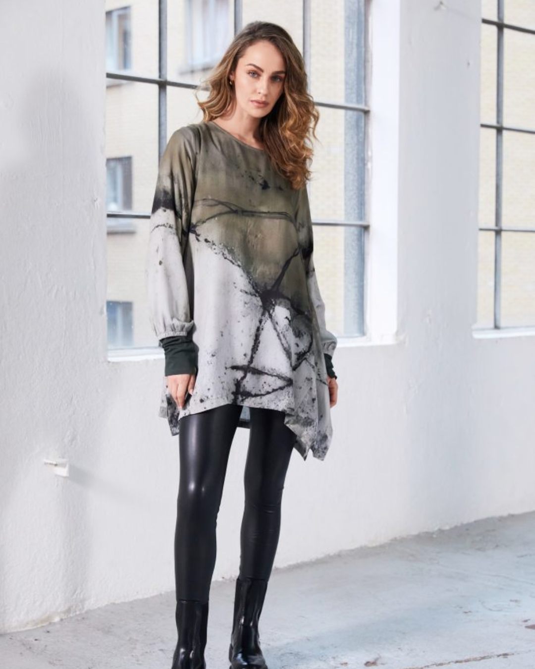 NAYA - NAW25 149 Abstract Print Top