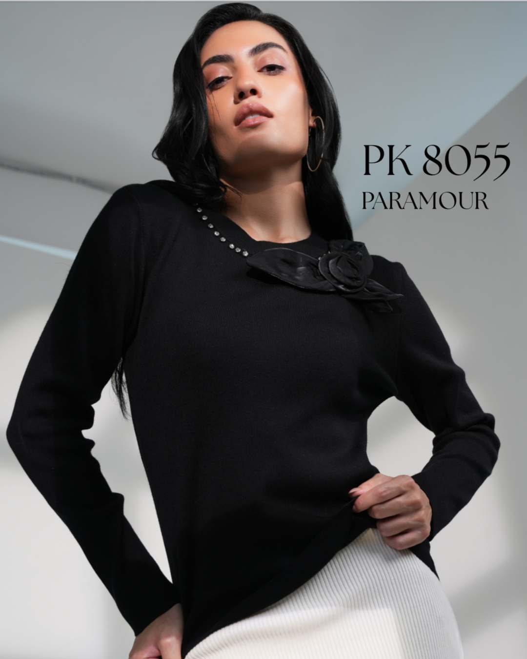 PARAMOUR - BOW JUMPER 8055