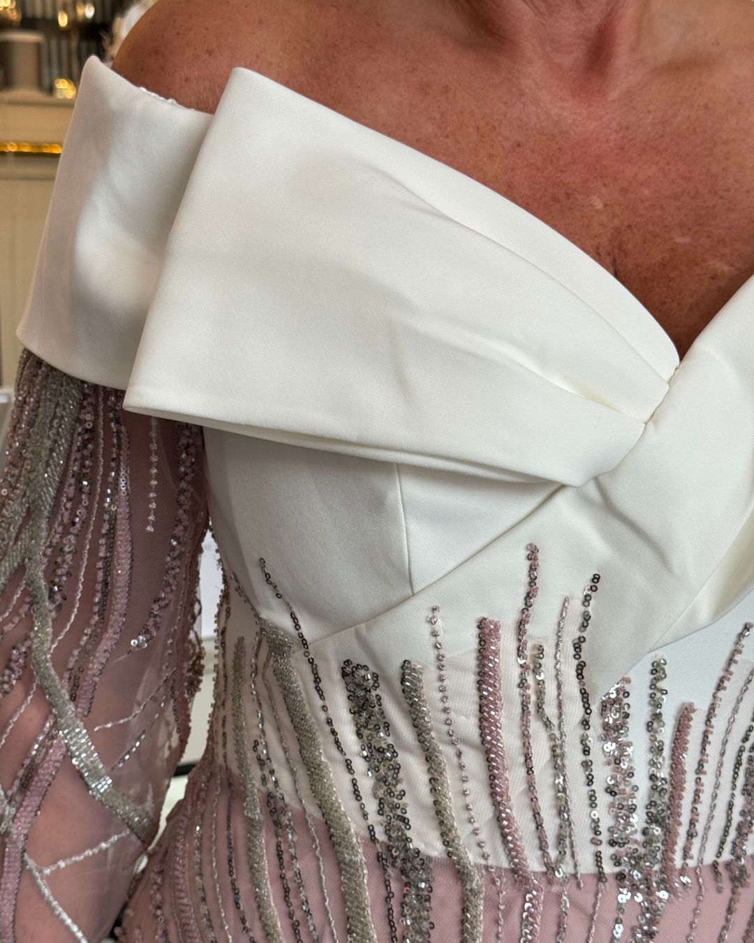 Veni Infantino 992544C Ivory/Pink