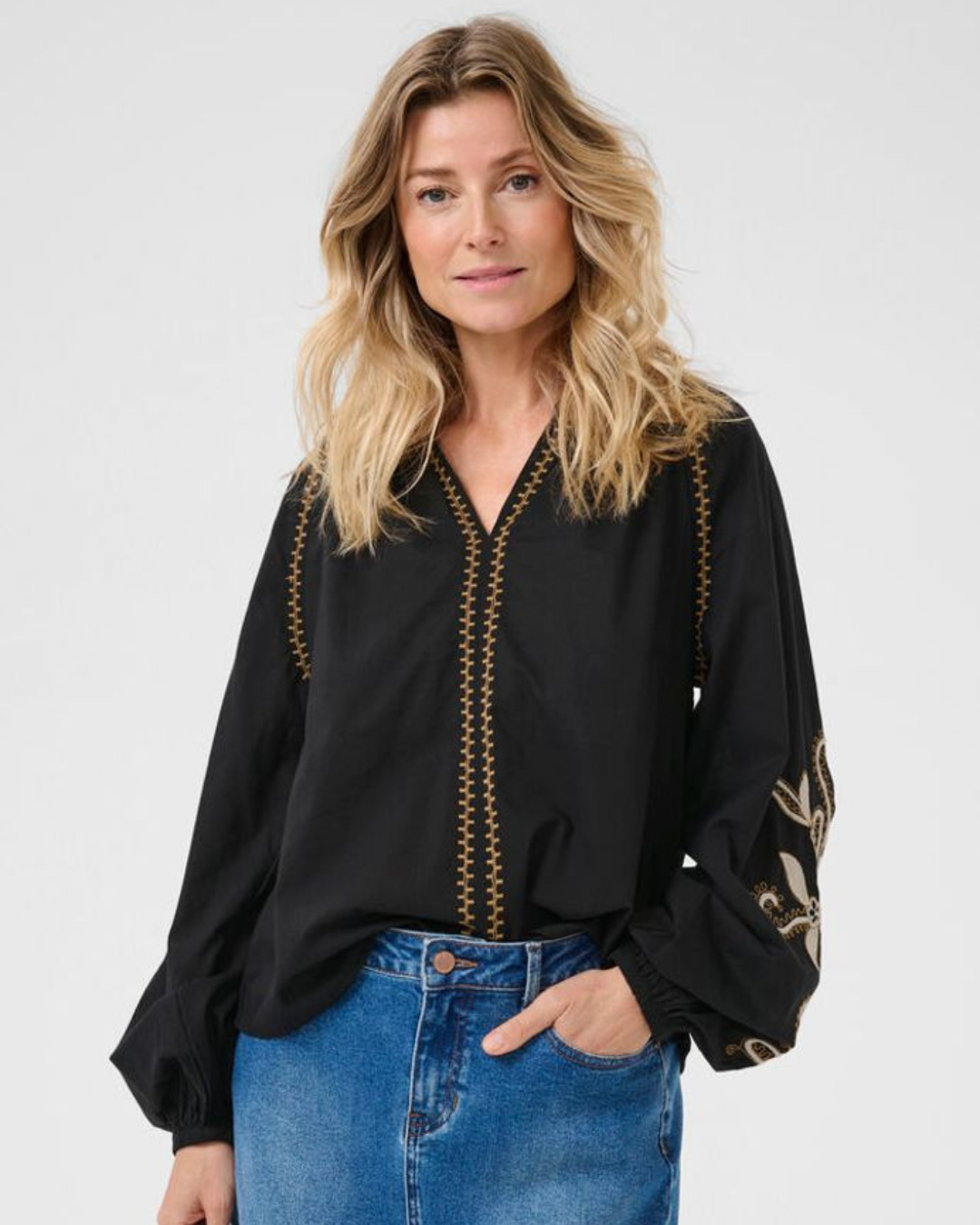 CREAM - JESSICA BLOUSE