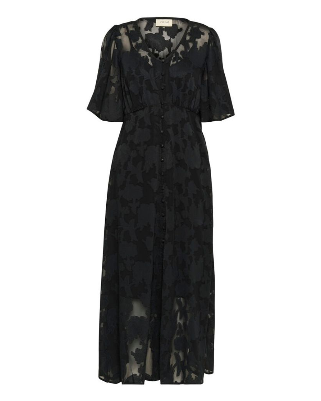 CREAM - CHERY FLOWER DRESS