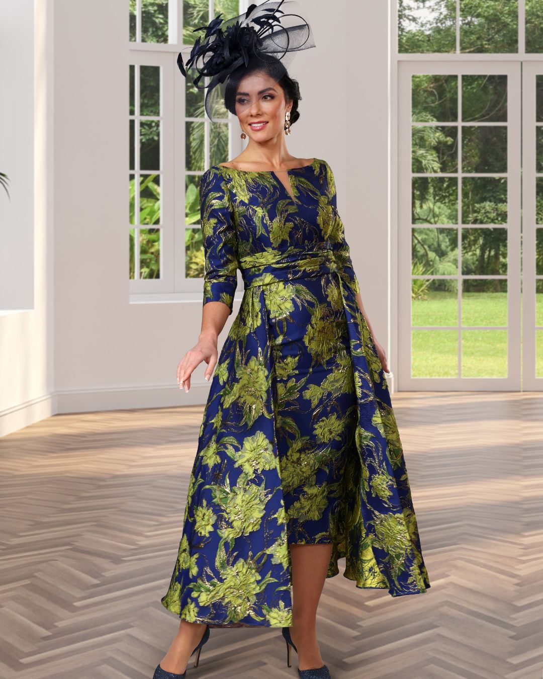 Veromia Green Occasion Dress Uk Veromia Occasions VO0979 Lime Green Fit And Flare  Dress  Rouge