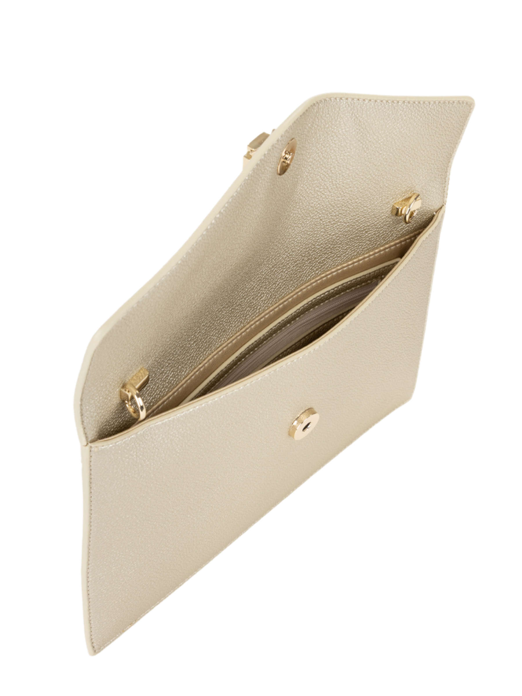 Valentino Luxe pochette bag designer envelope crossbody bag with adjustable strap, V hardware and tassel detail.