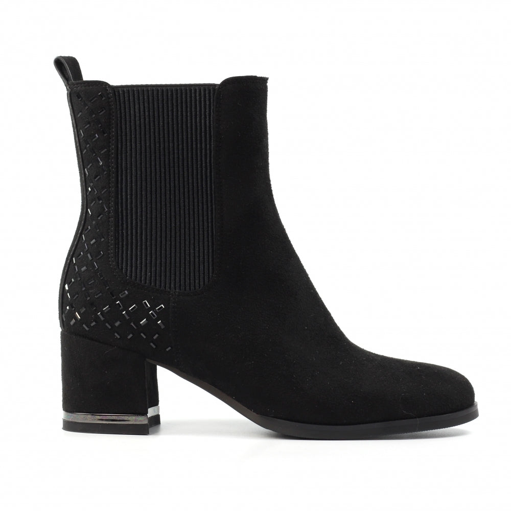 LUNAR - AURORA BLACK ANKLE BOOT