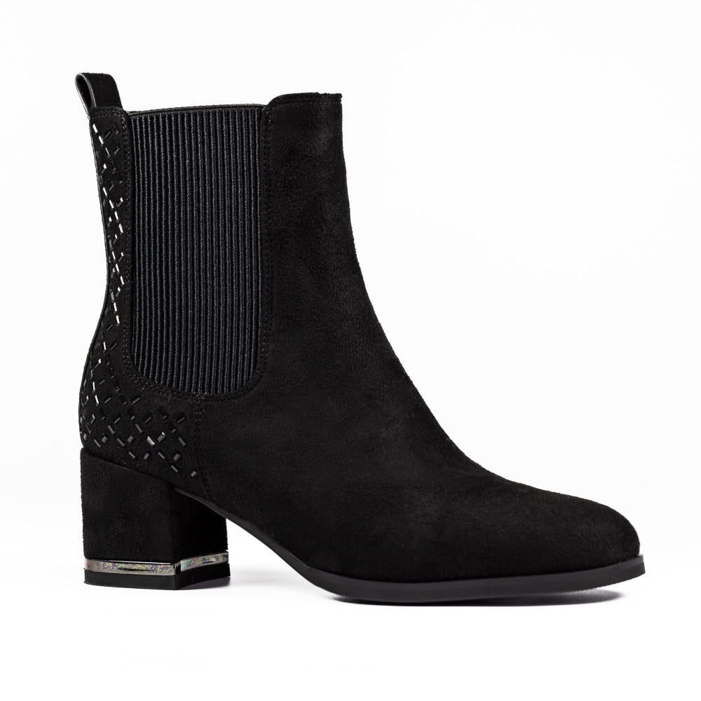 LUNAR - AURORA BLACK ANKLE BOOT