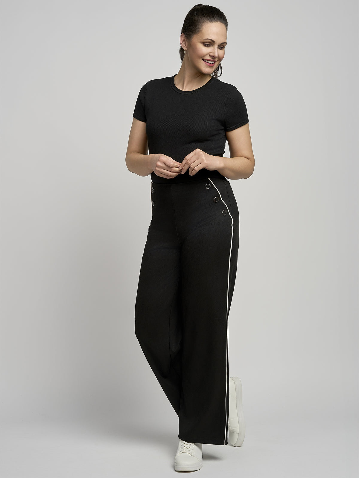 PINNS 778T Super Soft Wide Leg Trouser