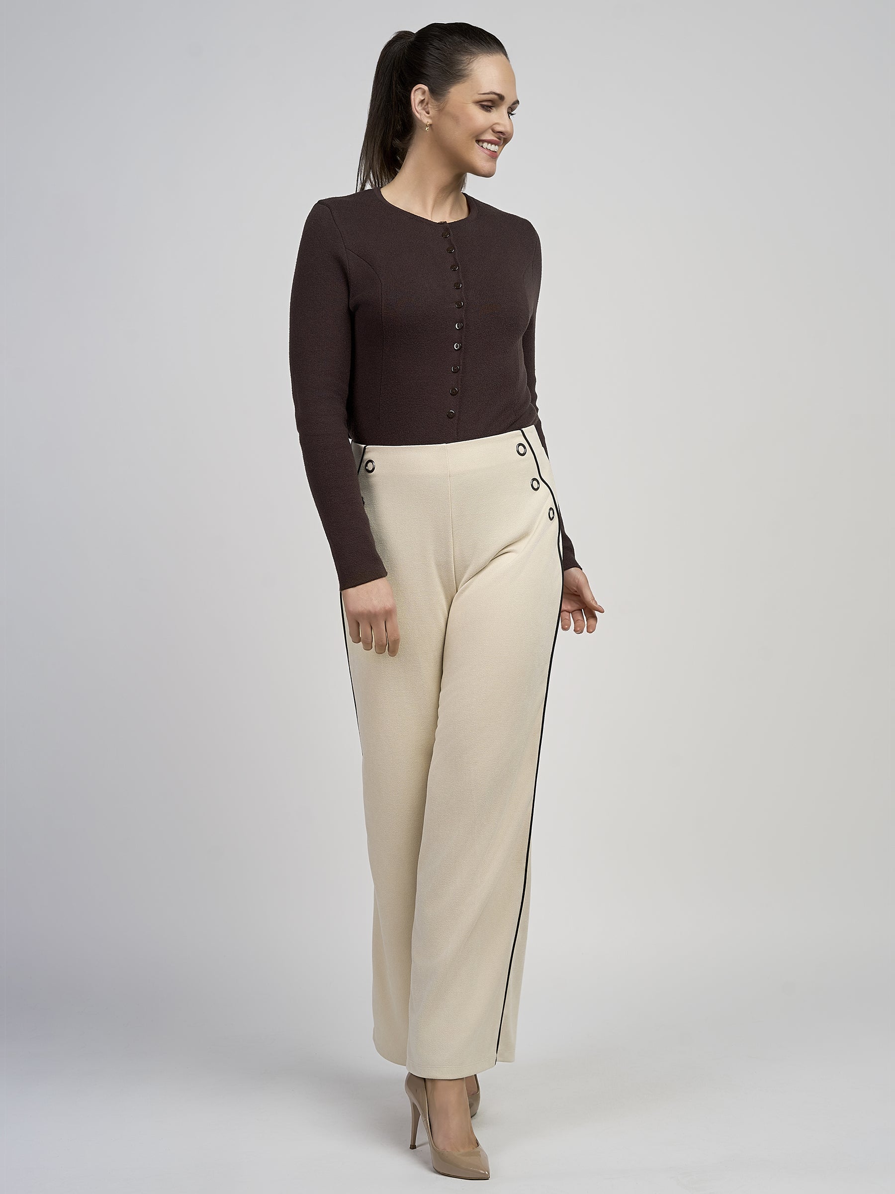 PINNS 778T Super Soft Wide Leg Trouser