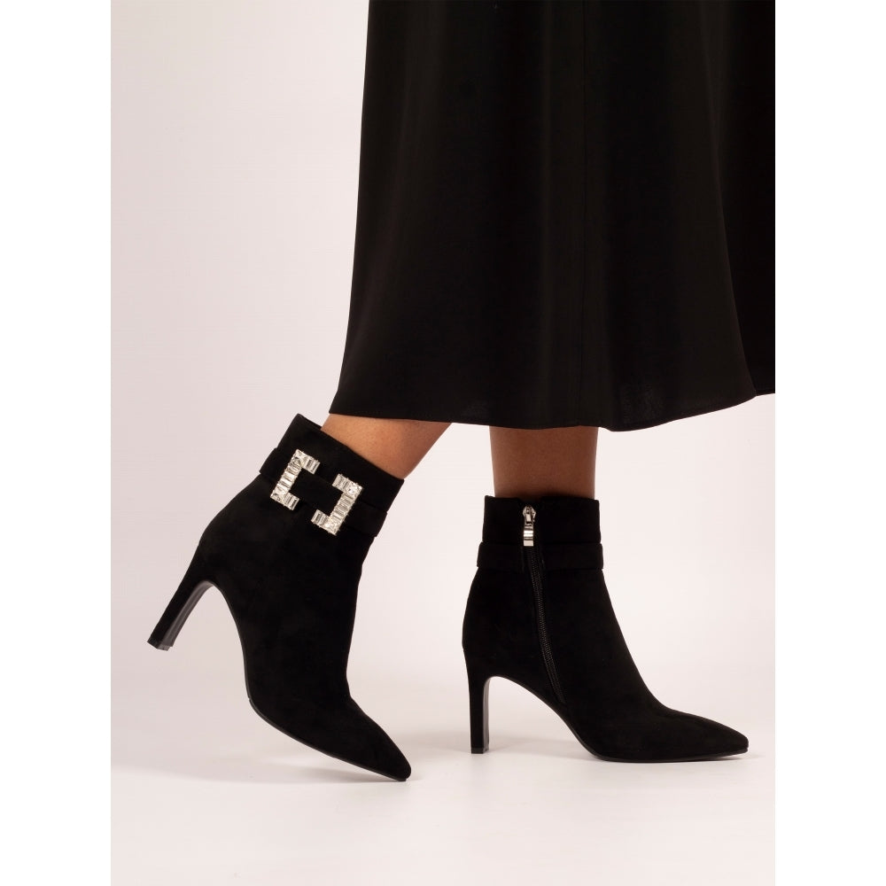 LUNAR - SHANNON BLACK ANKLE BOOT