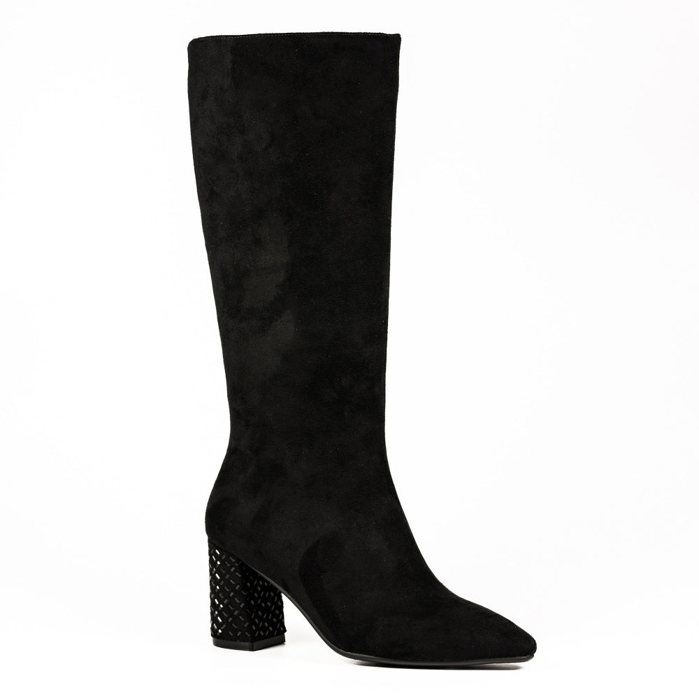 LUNAR - WITHAM BLACK LONG BOOT