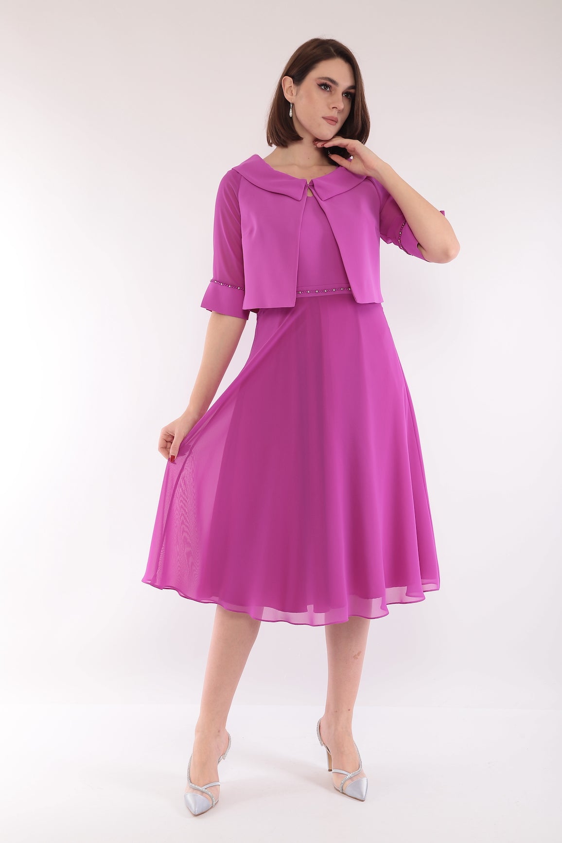 ‼️ 1 left ‼️ Size 10 Lizabella - 23SS - 7285 - 40 FUCHSIA