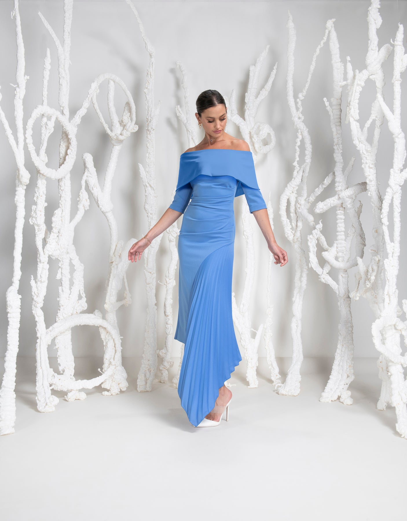 ‼️ 1 left ‼️ Size 12/14 Kevan Jon - KIERA knee - cornflower