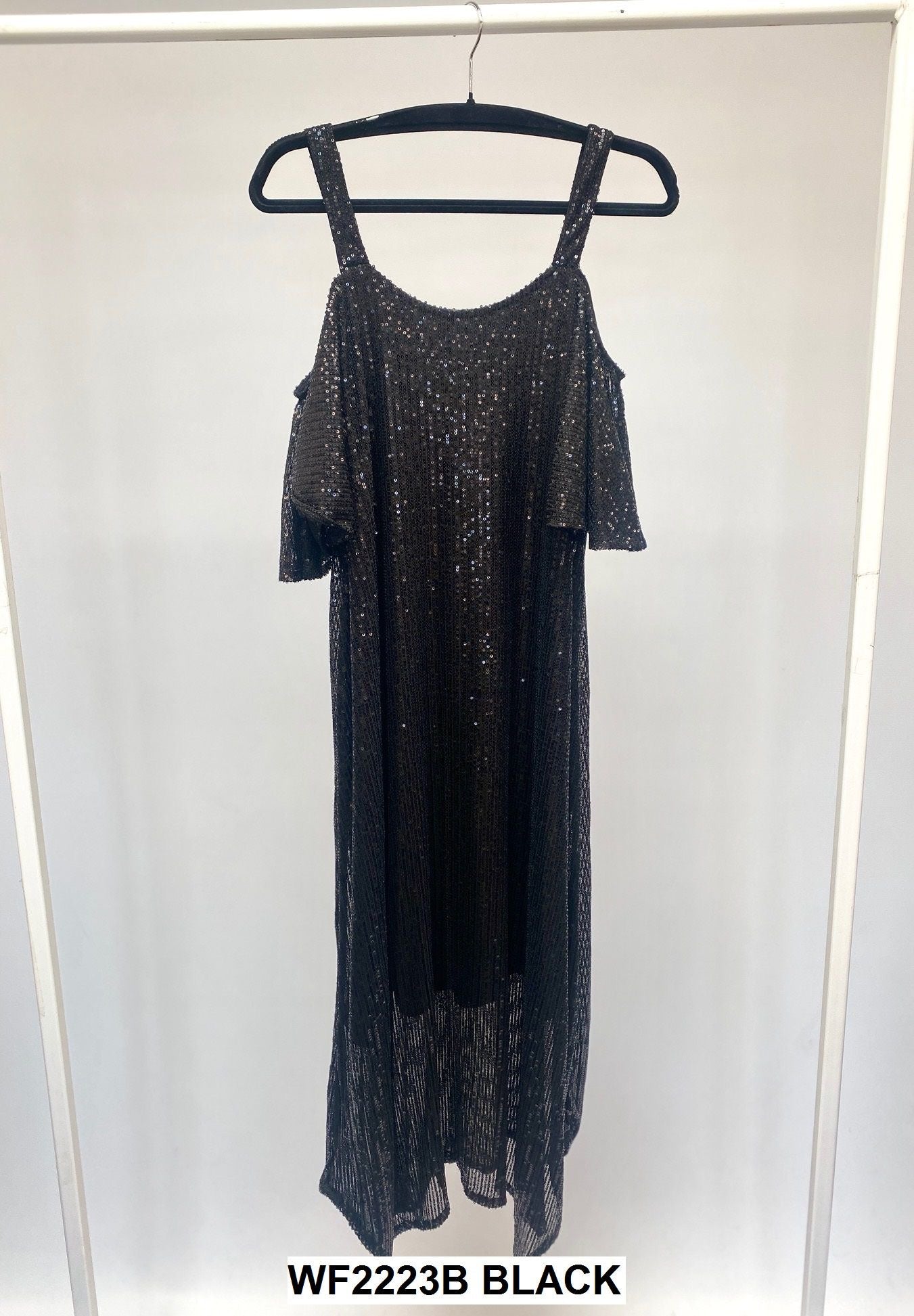 Malissa J WF2223B SEQUIN DRESS