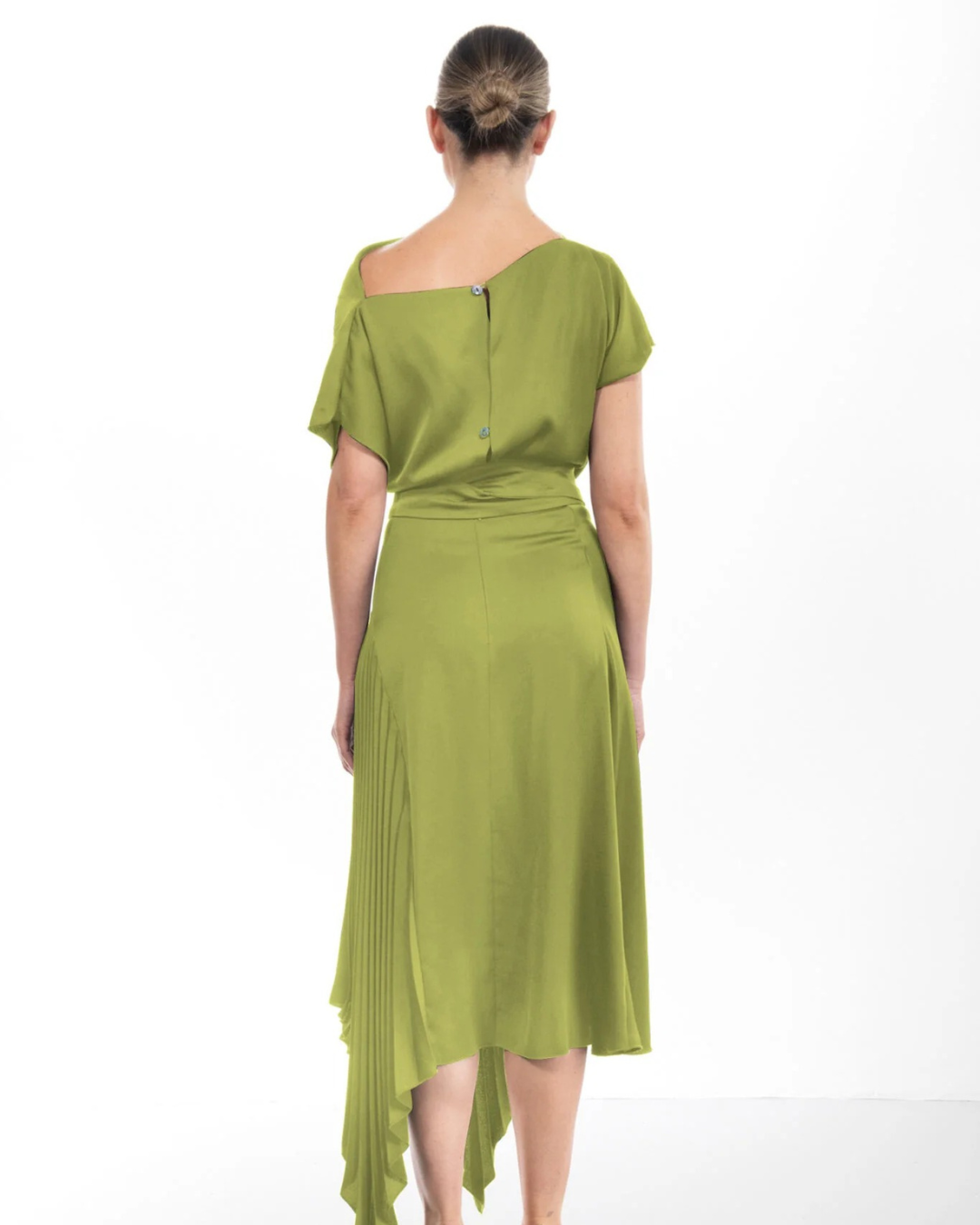 Kevan Jon - Mila Pleat Knee - PEAR