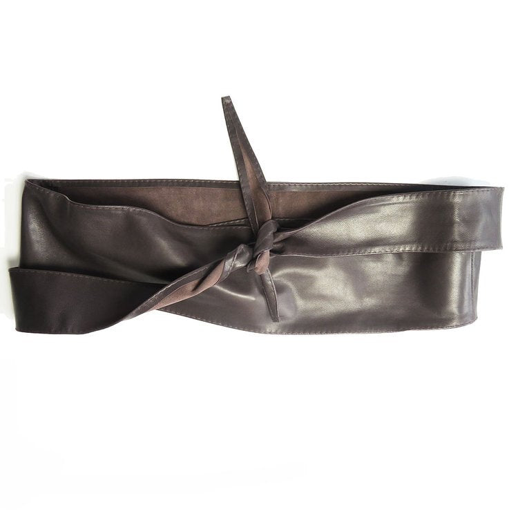 LEATHER BELT OBI