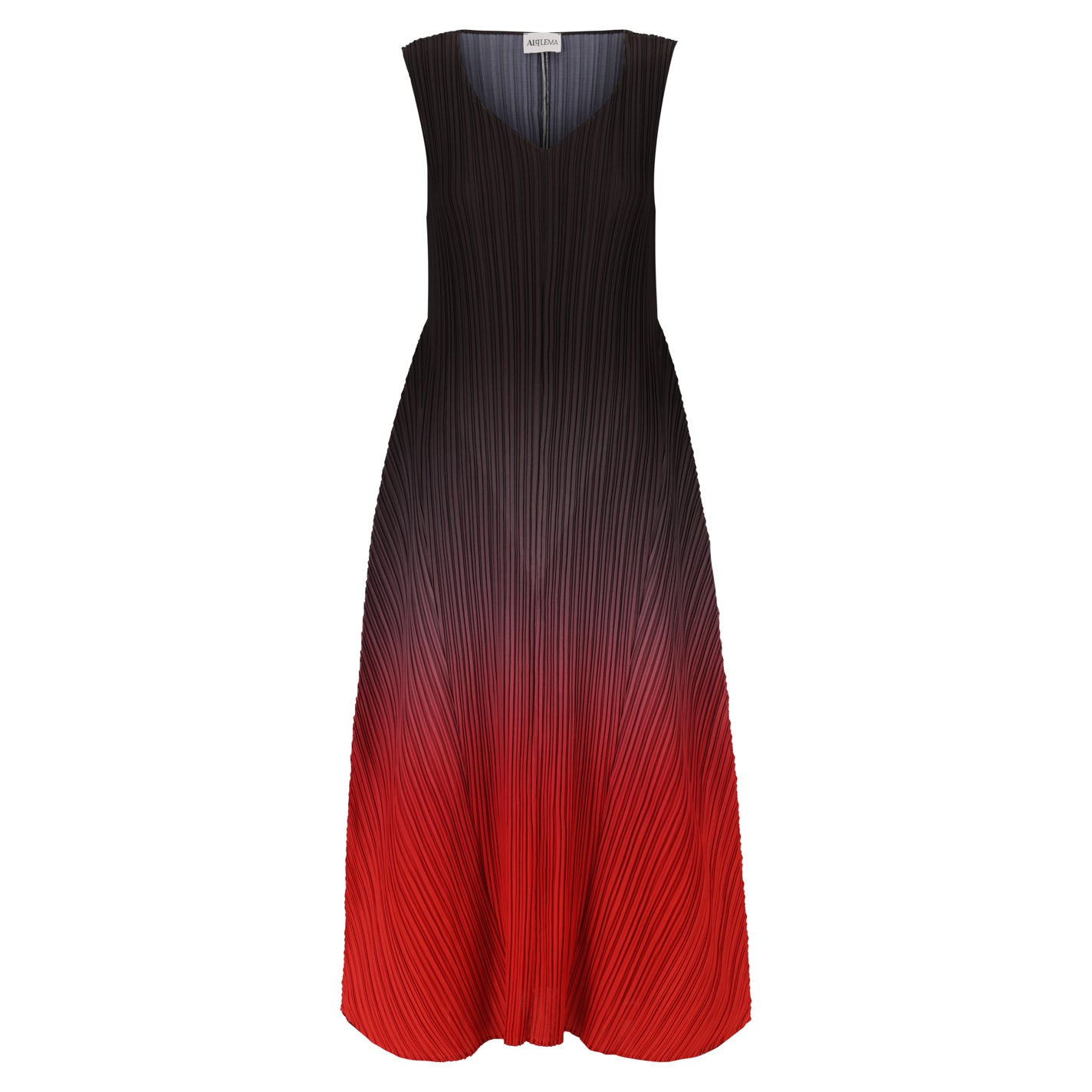 red black ombre dress ALQUEMA - Dress / Coat