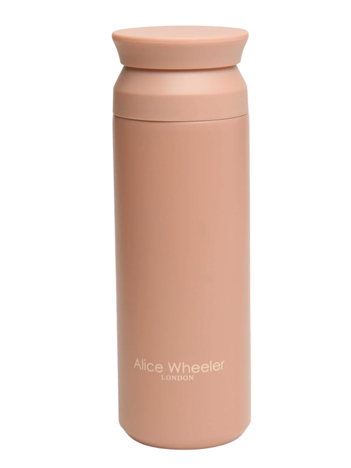 Alice Wheeler AW6325 Pink Water Bottle with 500ml capacity, screw-top lid and signature Alice Wheeler London branding.
